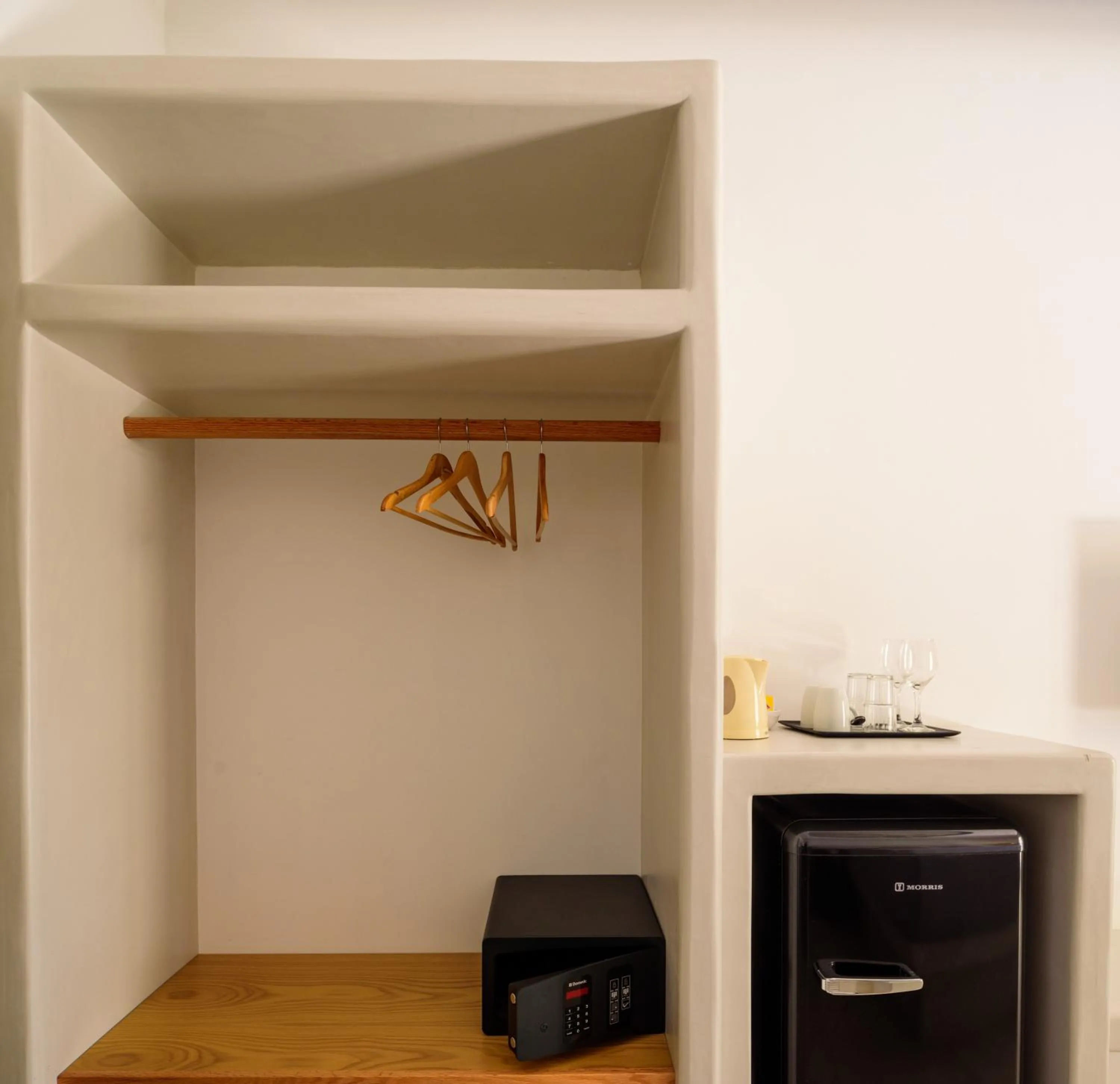 wardrobe in Zephyros Hotel