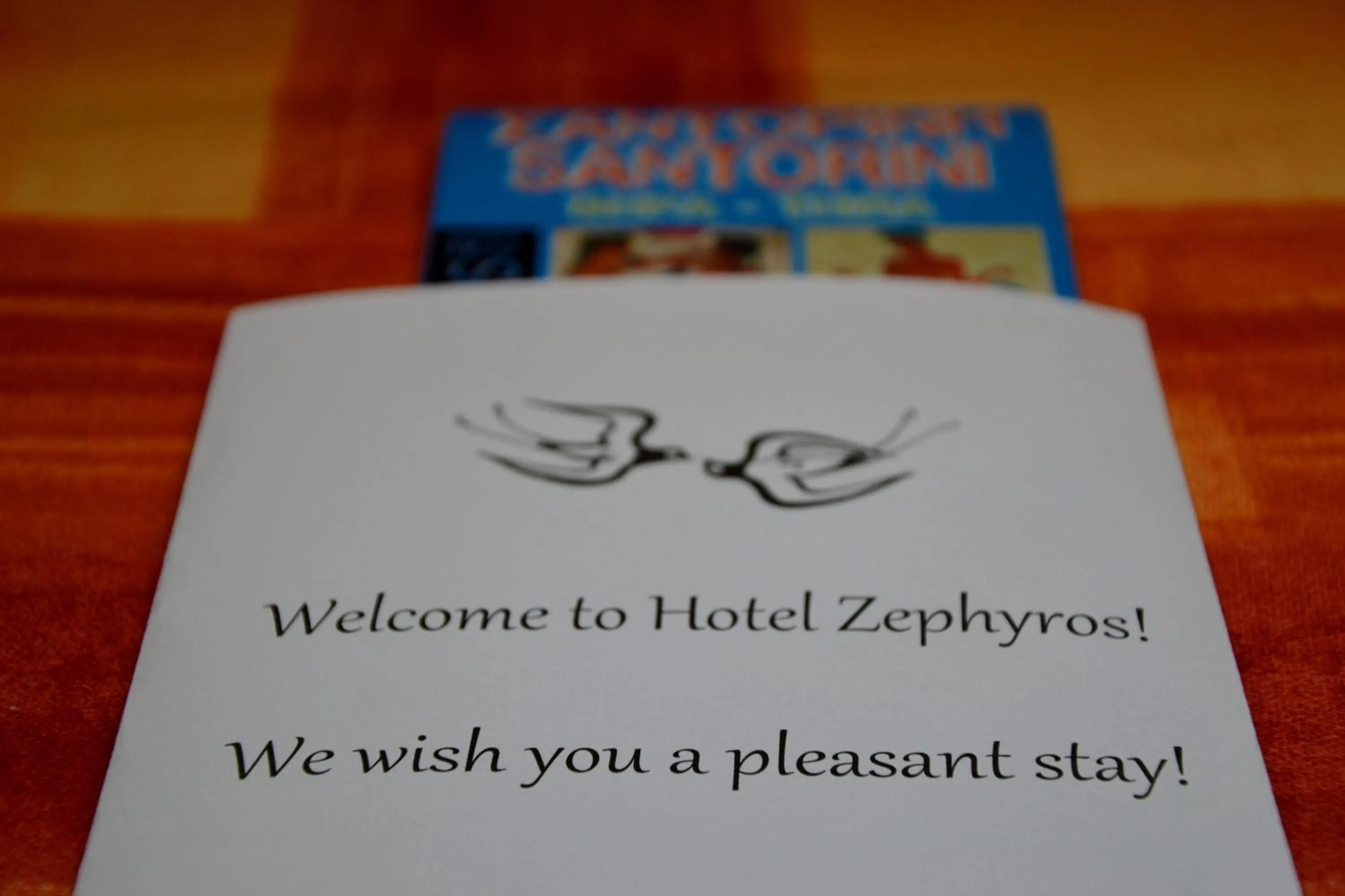Logo/Certificate/Sign in Zephyros Hotel