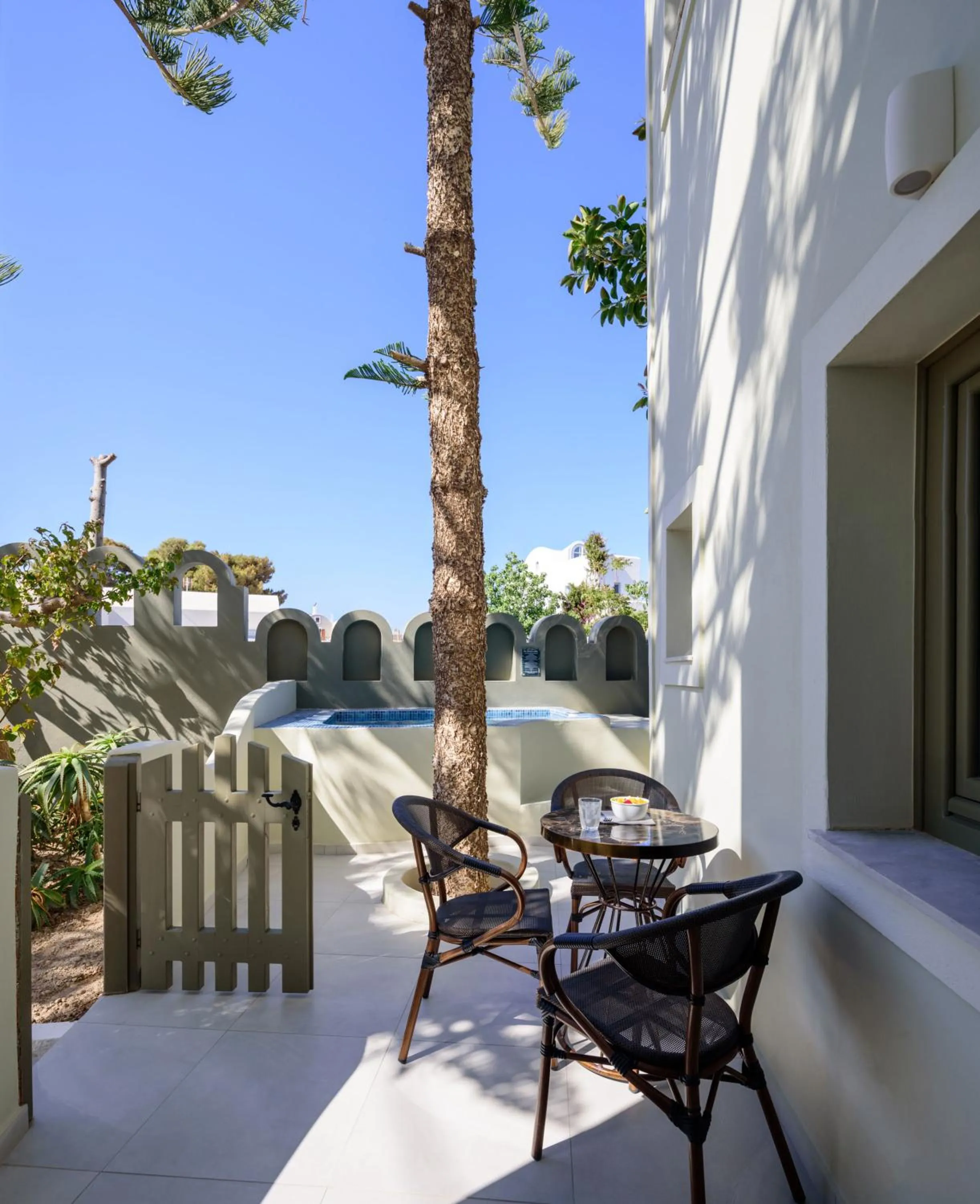 Balcony/Terrace in Zephyros Hotel
