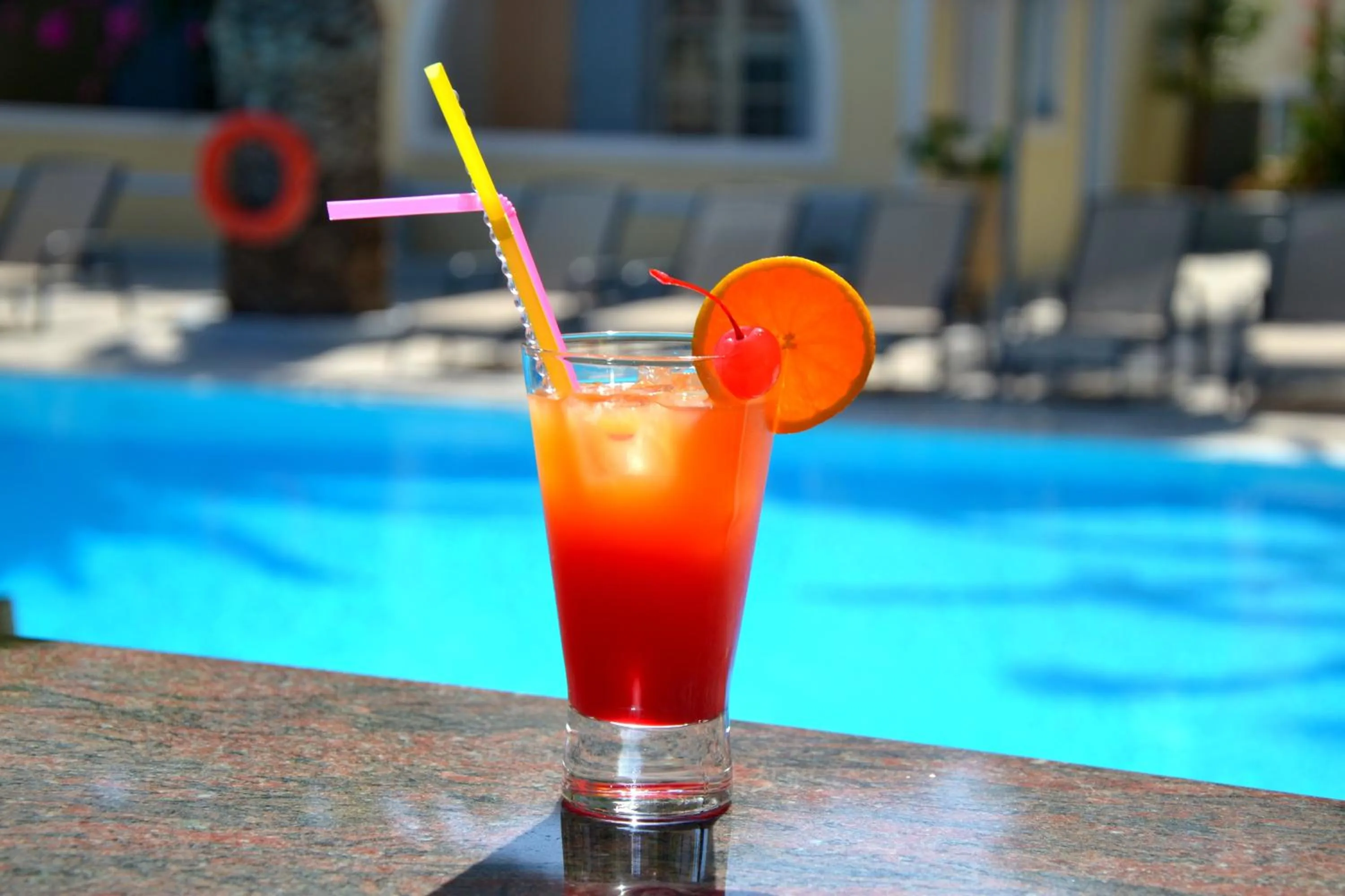 Drinks in Zephyros Hotel