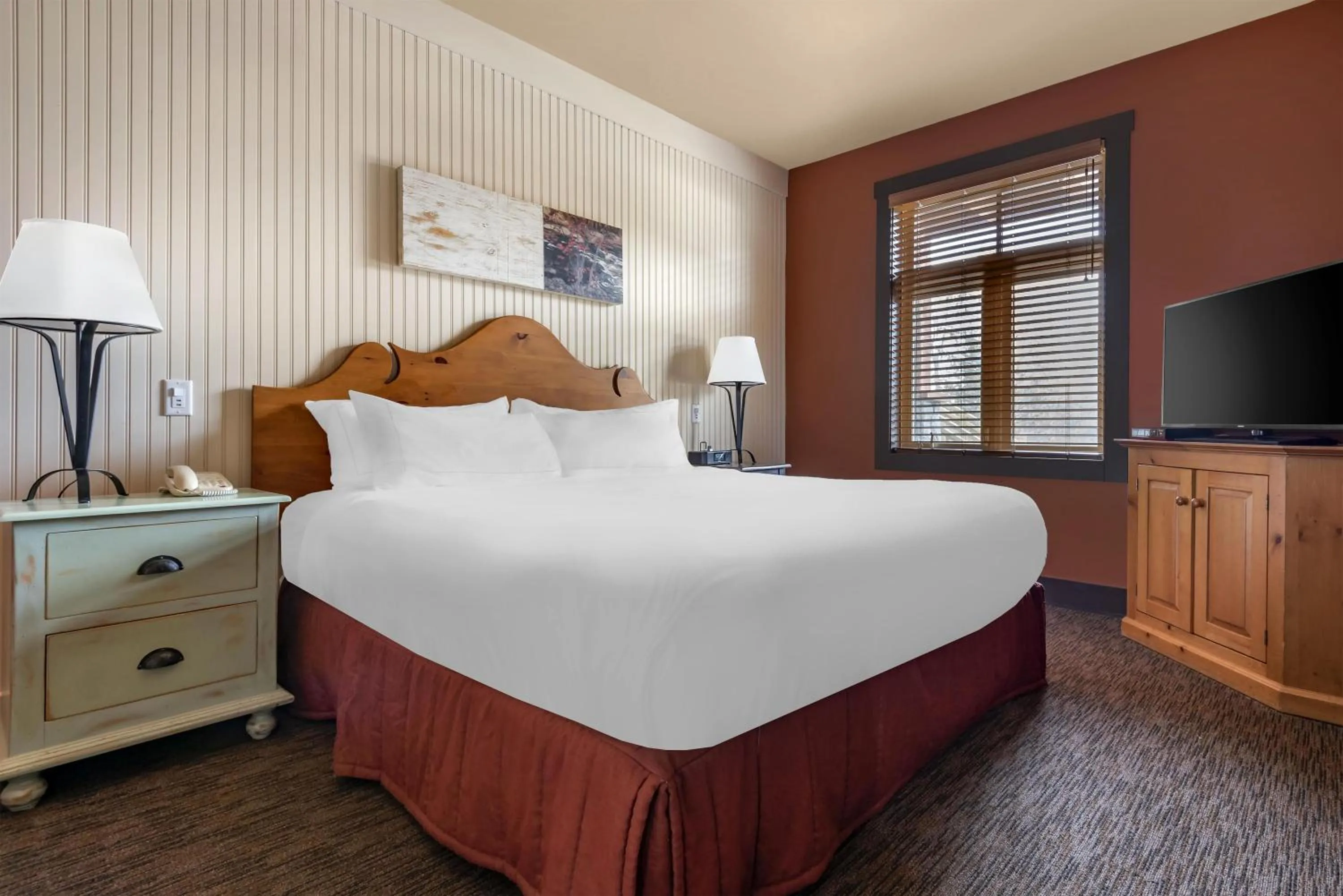 Bed in Hilton Grand Vacations Club Blue Mountain Canada