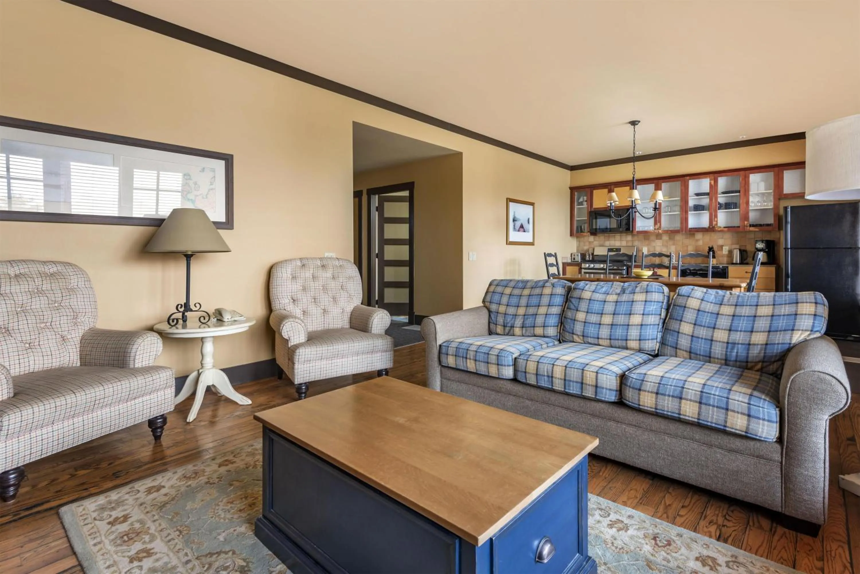 Kitchen or kitchenette in Hilton Grand Vacations Club Blue Mountain Canada