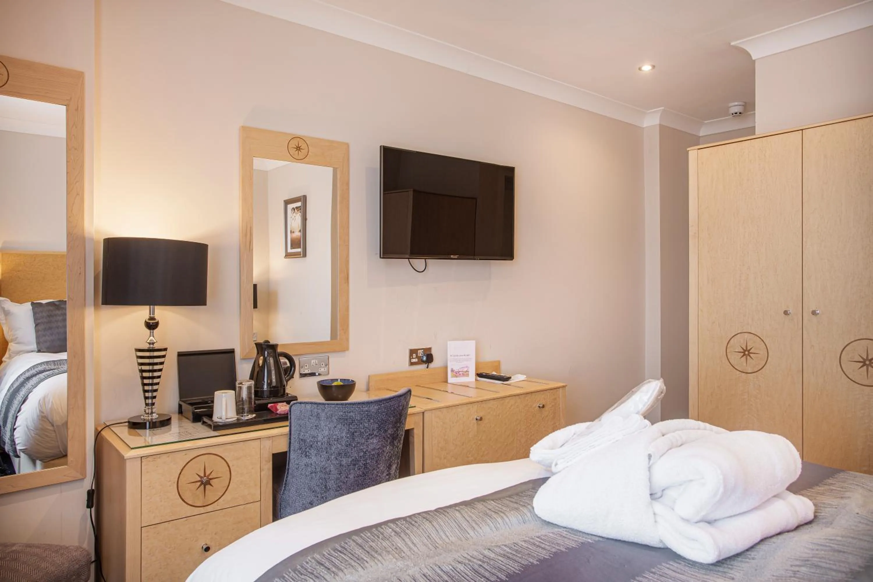 Bedroom, Bed in The Moorland Hotel, Haytor, Devon - The Coaching Inn Group