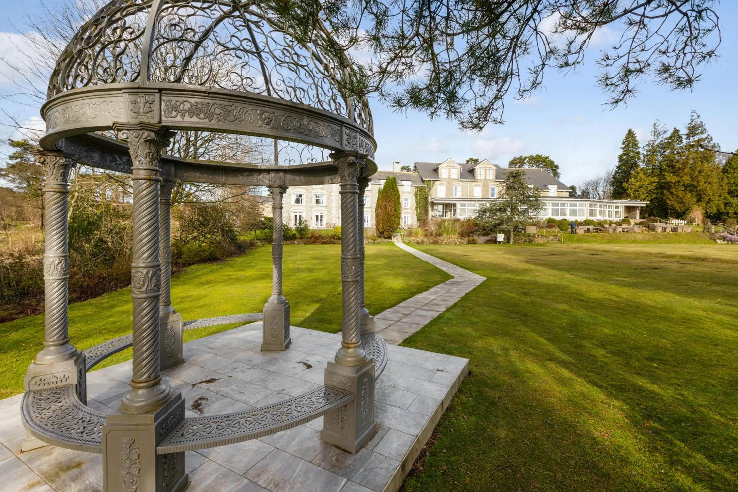 Garden in The Moorland Hotel, Haytor, Devon - The Coaching Inn Group