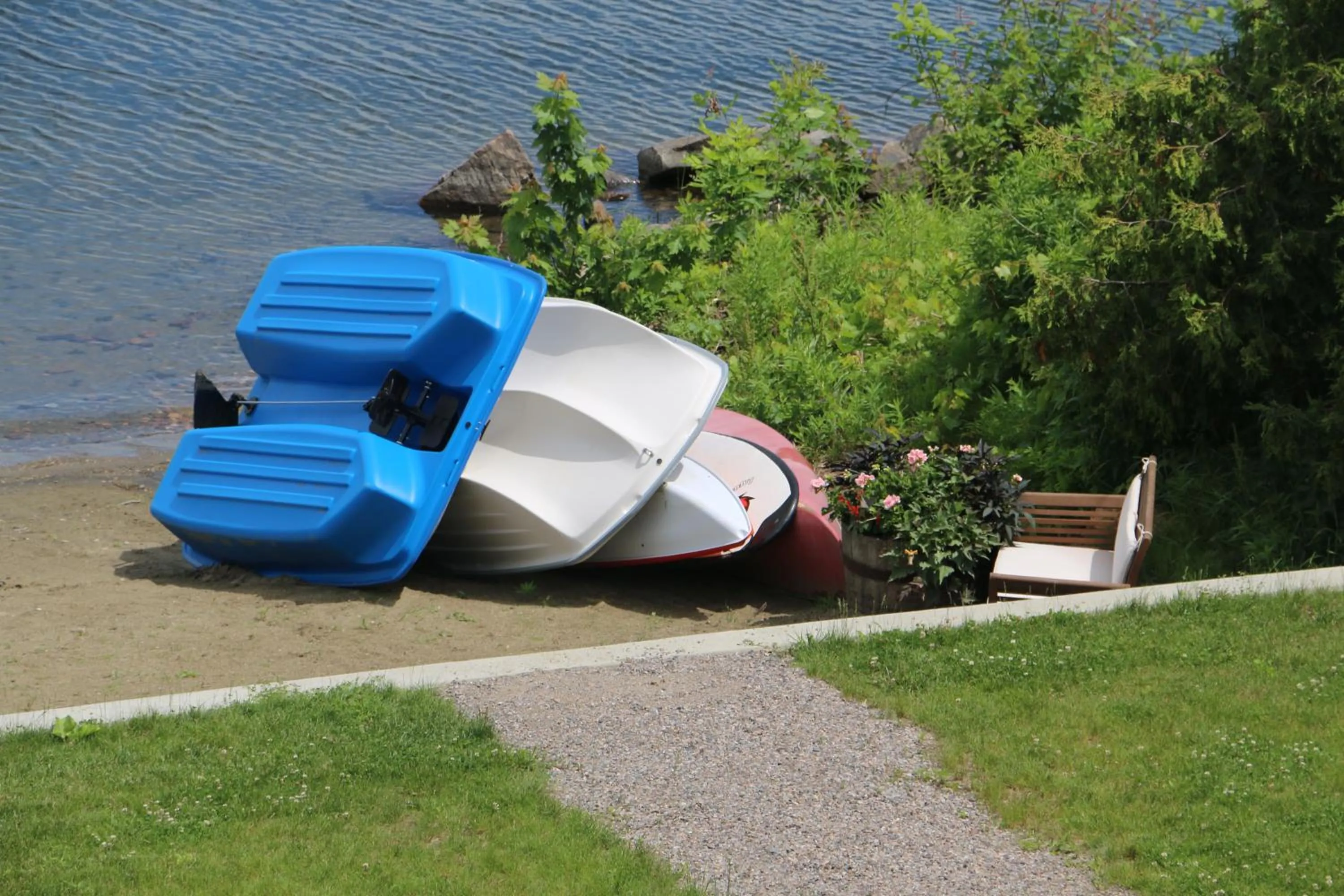 Day in Lakeshore Vermont