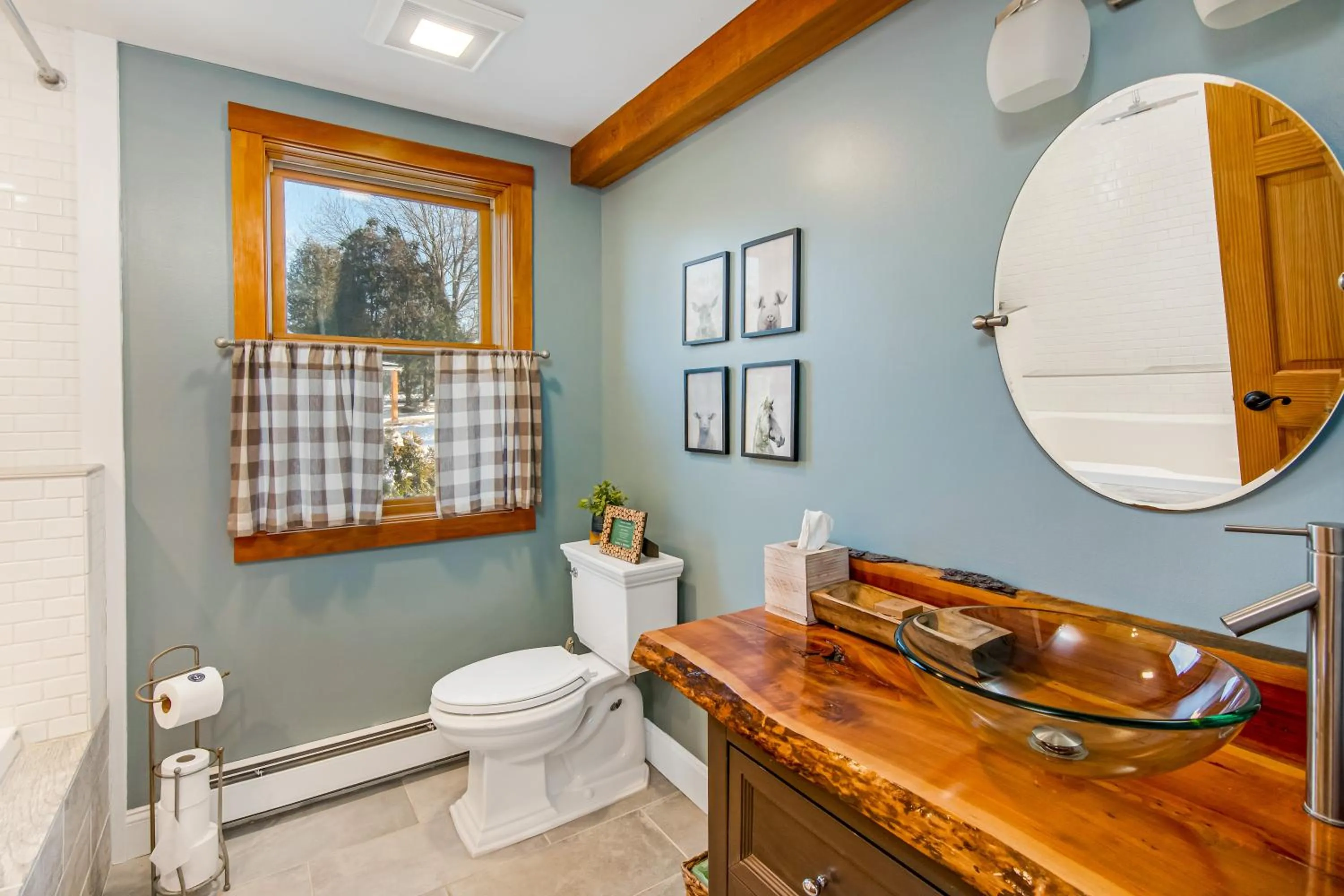 Bathroom in Lakeshore Vermont