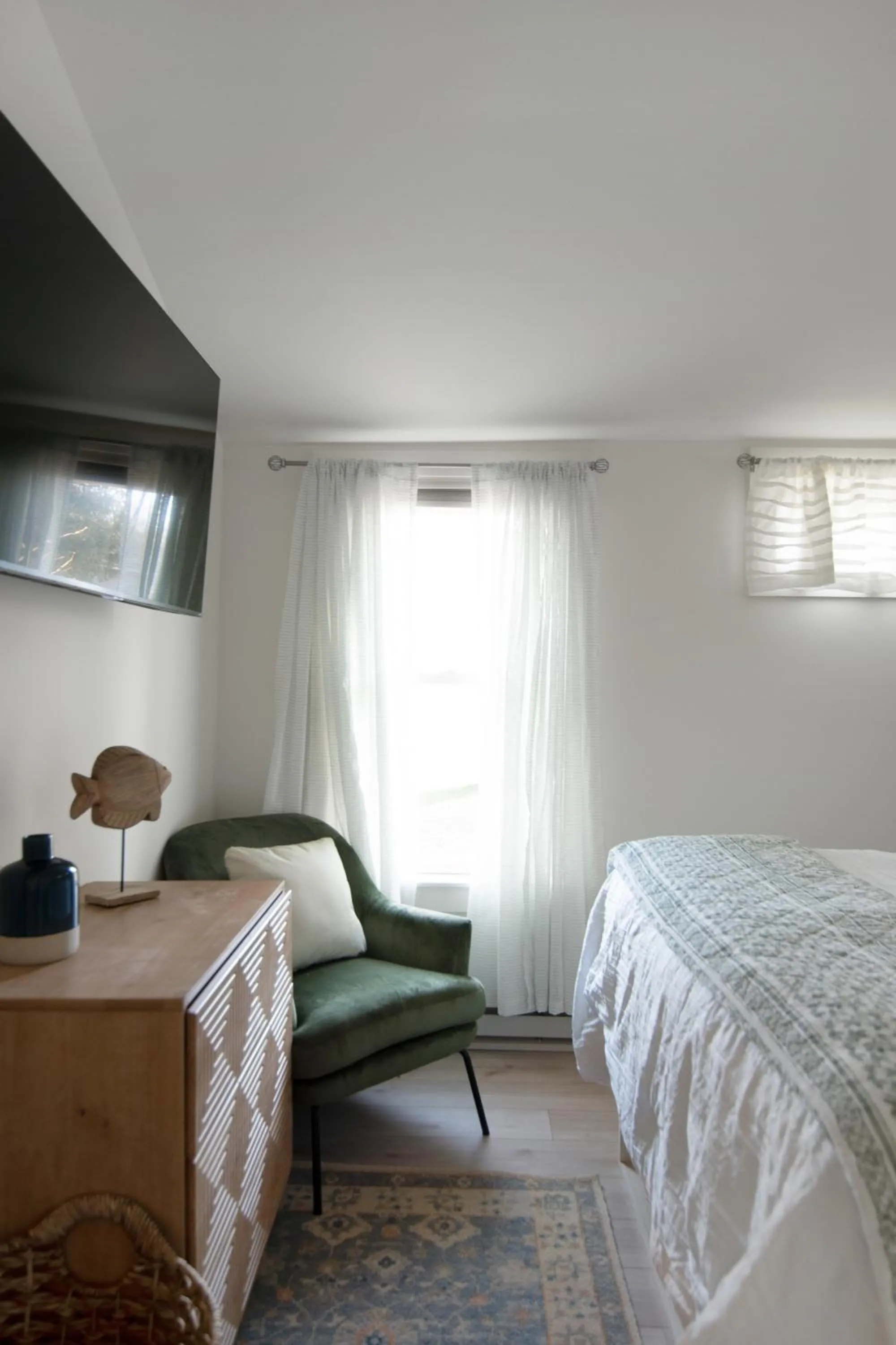 Bed in Lakeshore Vermont