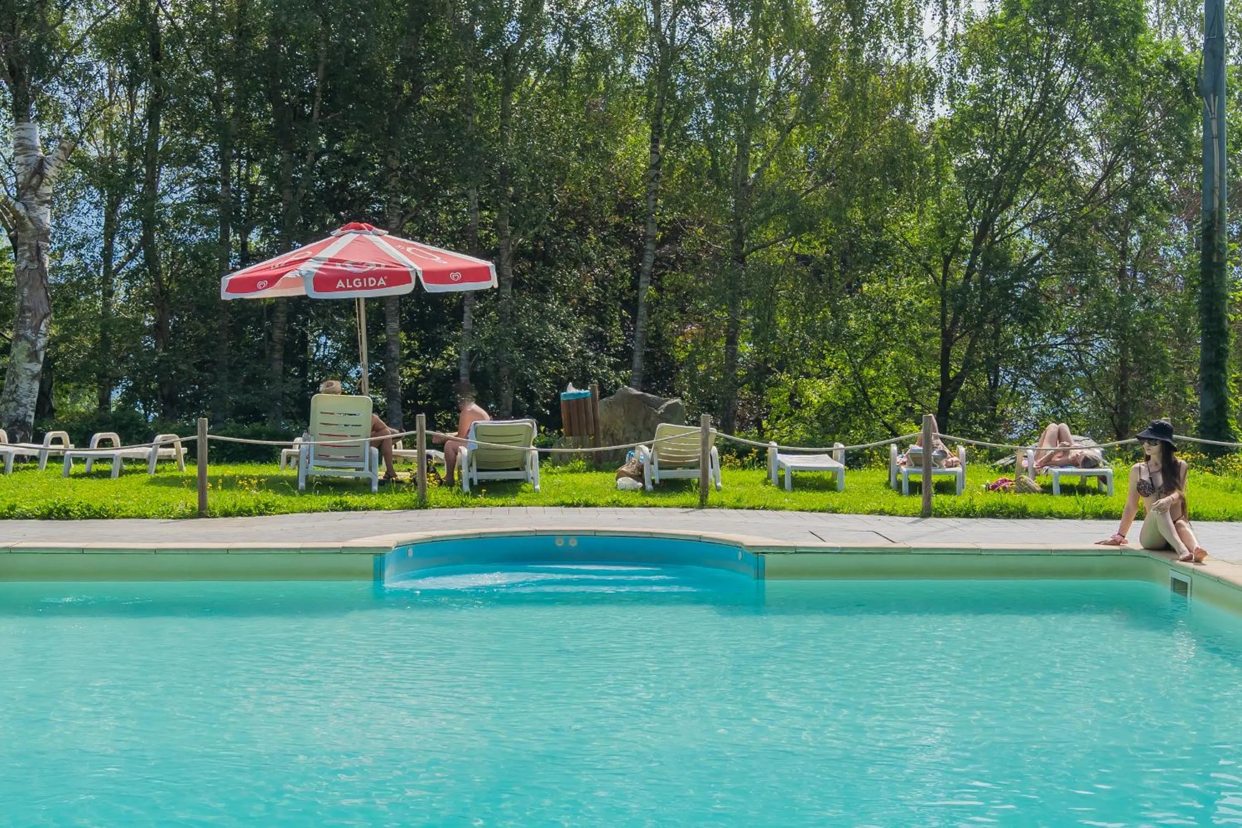 Garden in Hotel Mirabeau