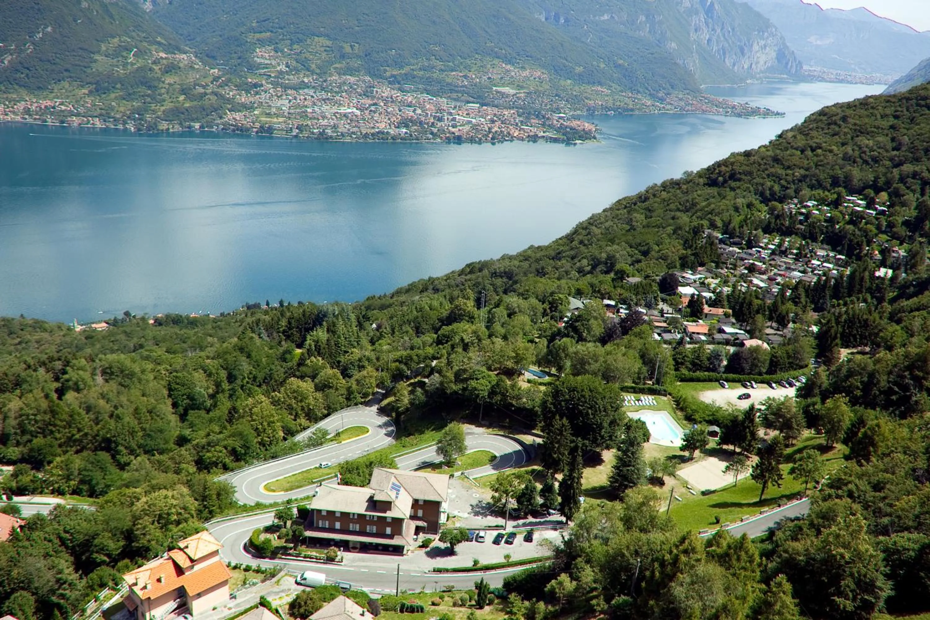 Bird's eye view in Hotel Mirabeau