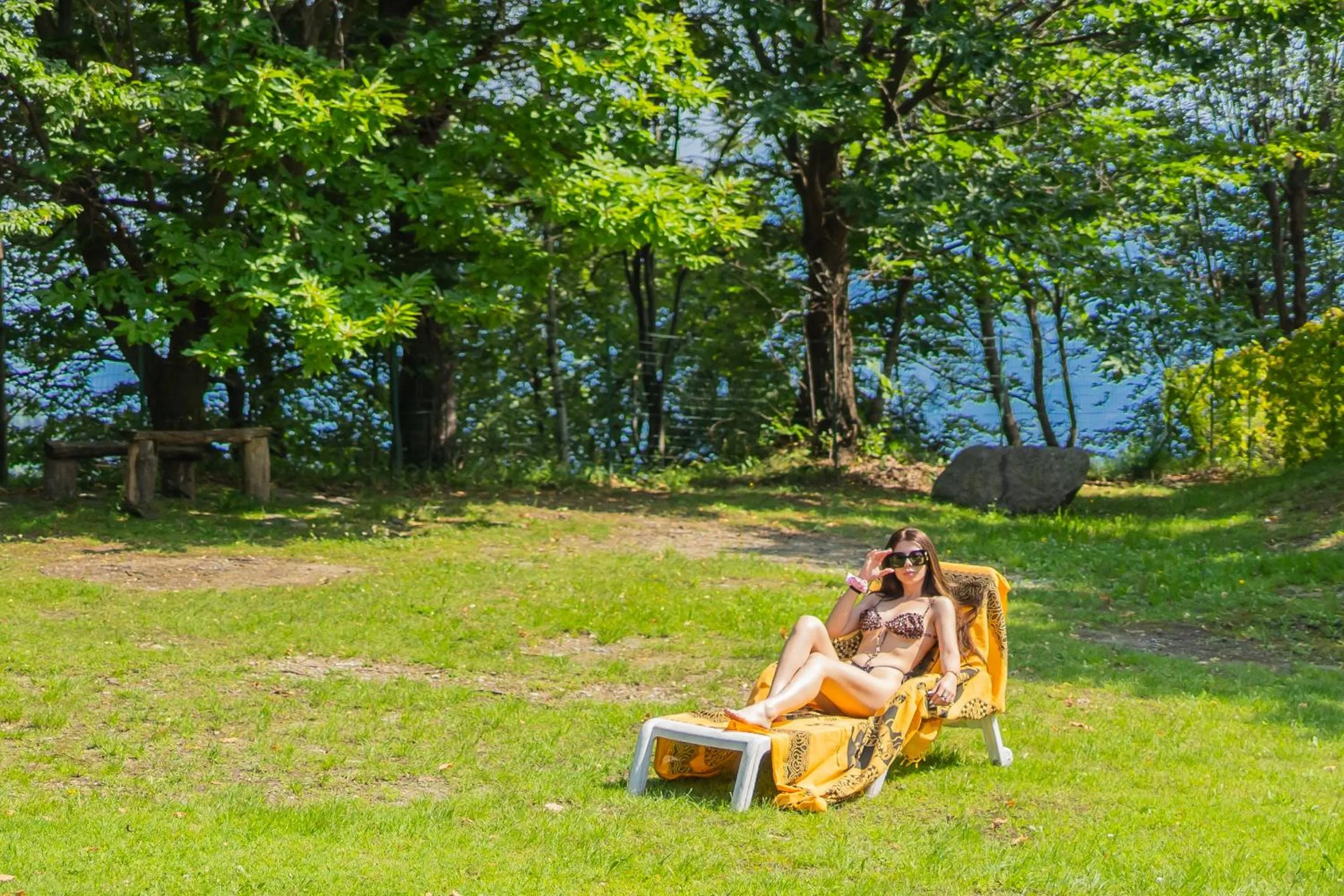 Garden in Hotel Mirabeau