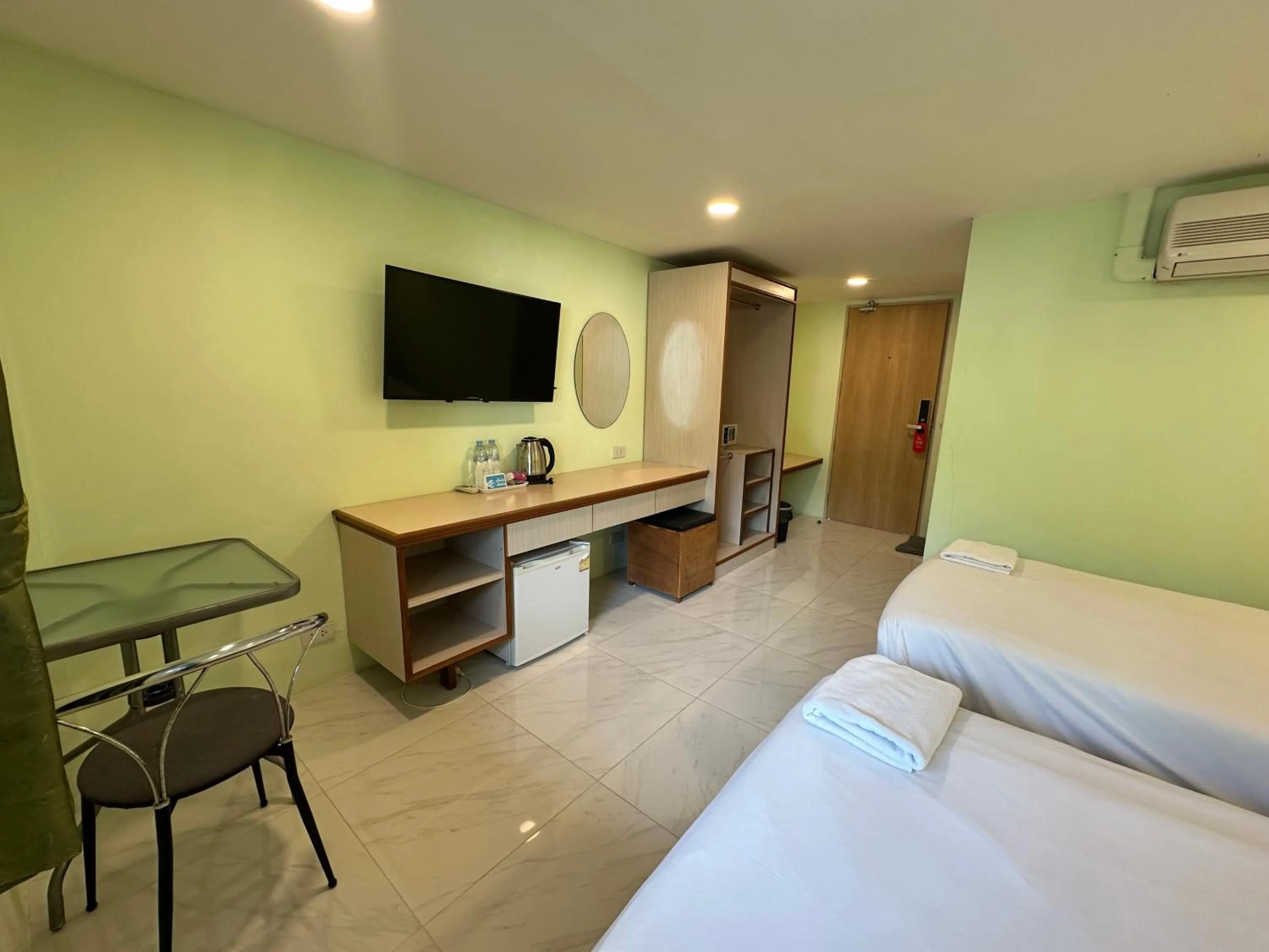 View (from property/room), Bed in Sea-Sun Bungalow & Resort