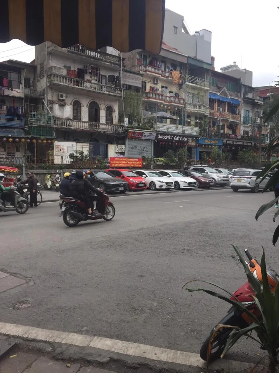 Street view in Maison d'Hanoi Hotel