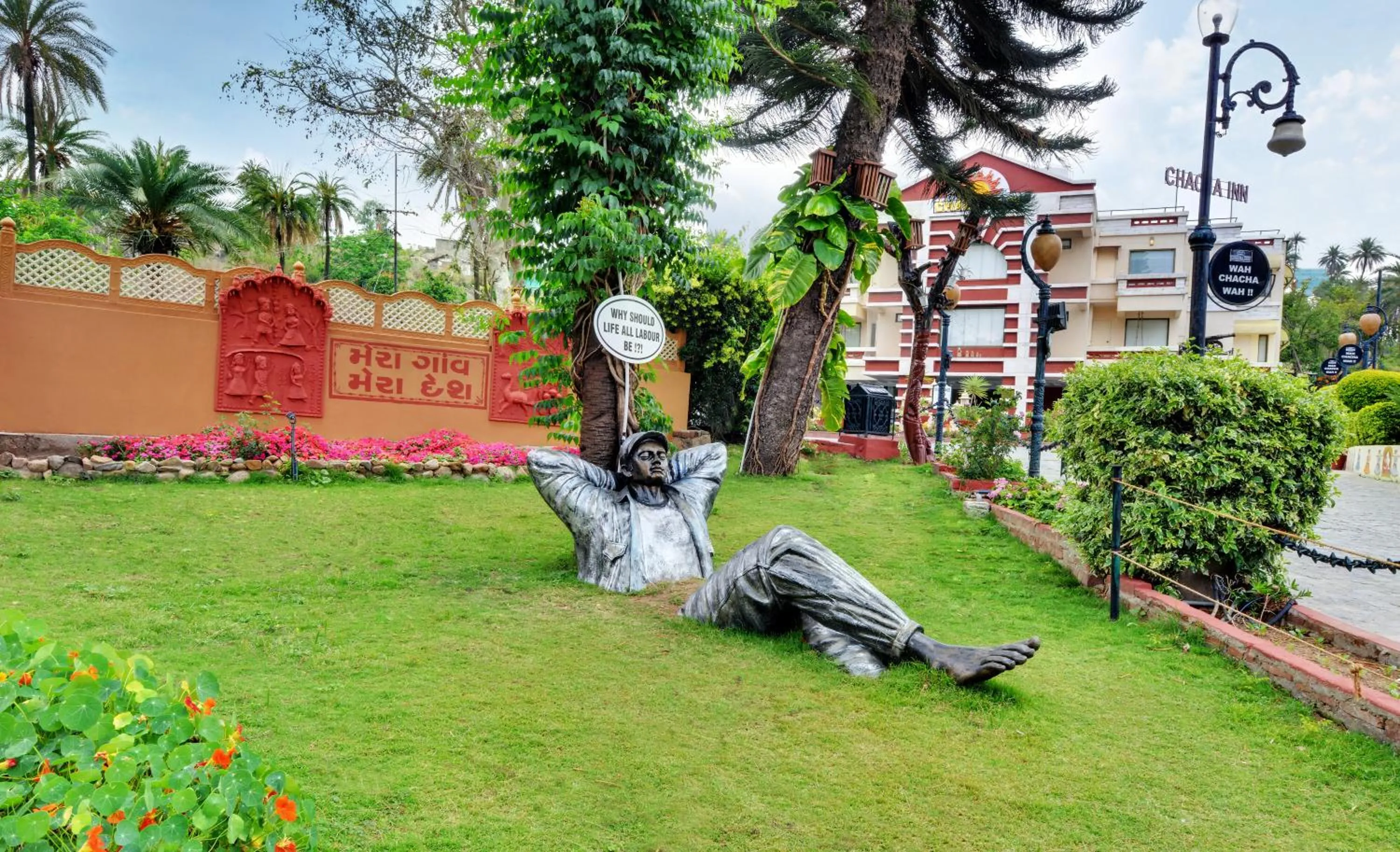 Natural landscape in Chacha Inn The Garden Retreat