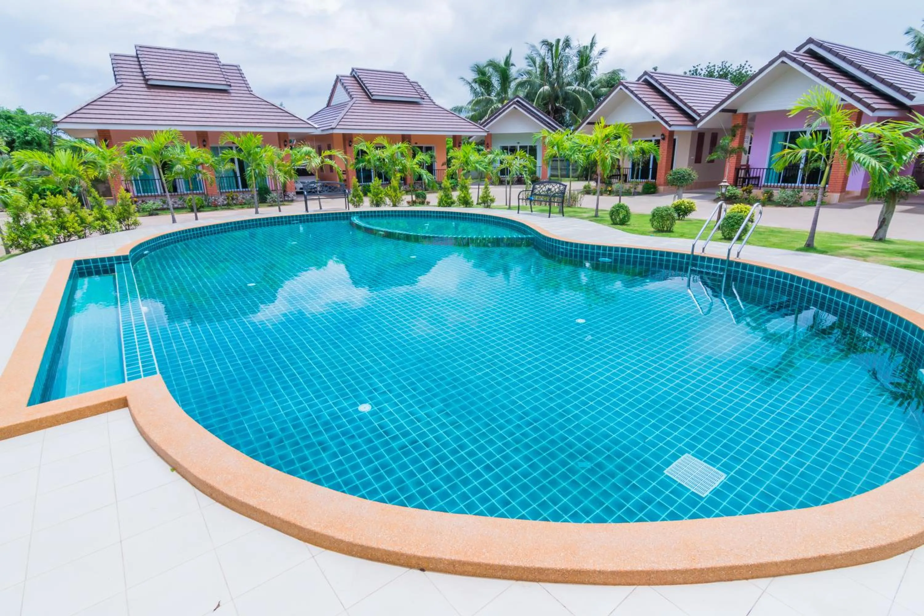 Bird's eye view in Samrong Garden