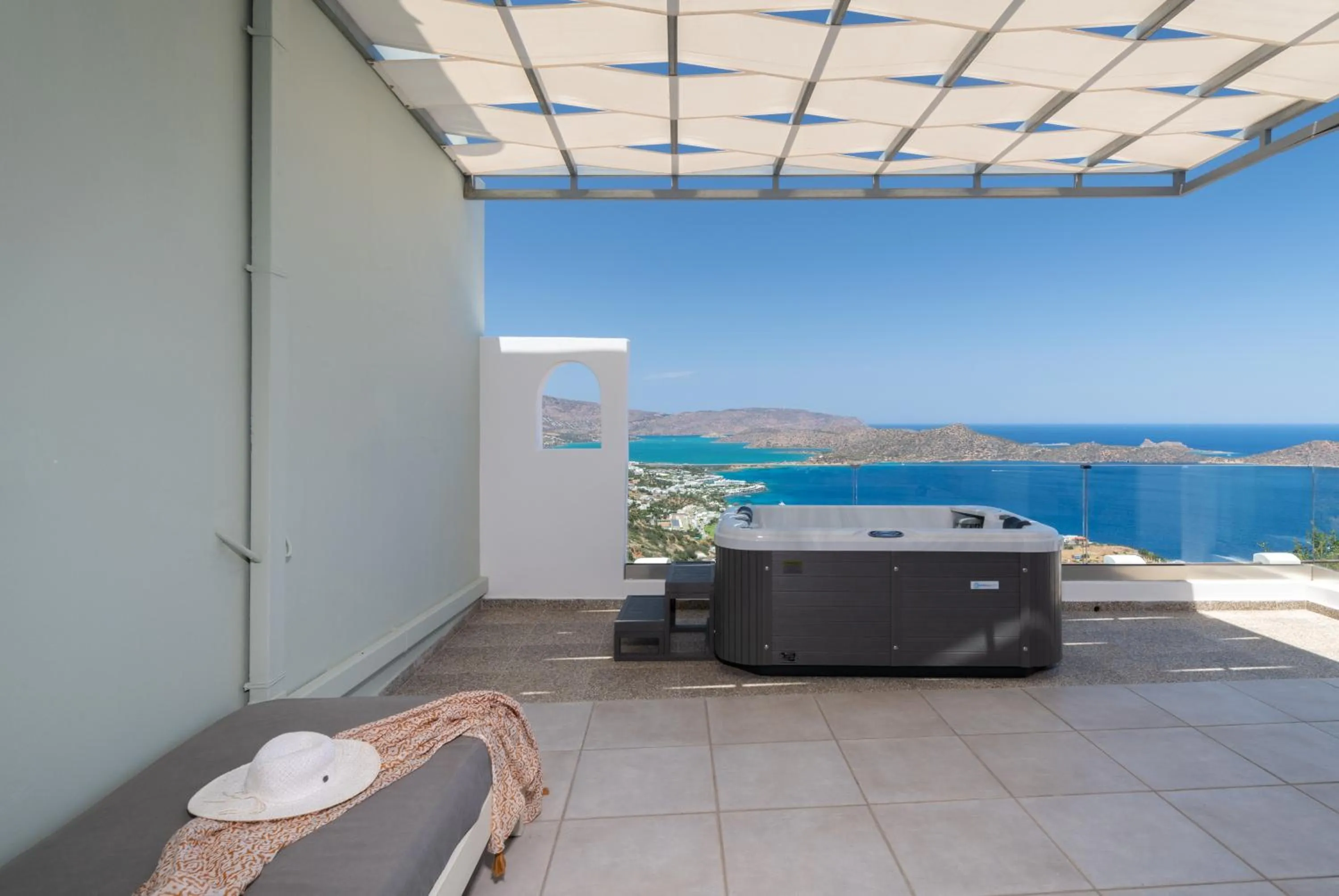 Sea view in Adrakos Apartments (Adults Only)