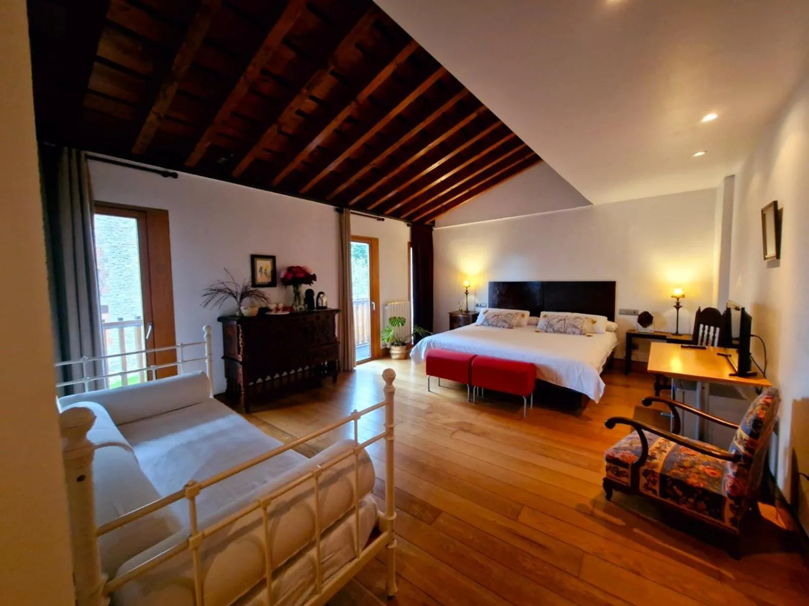 Bed in Posada Los Calderones