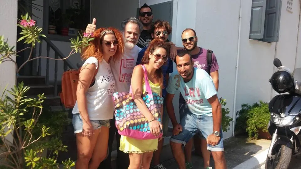 group of guests in Belvedere