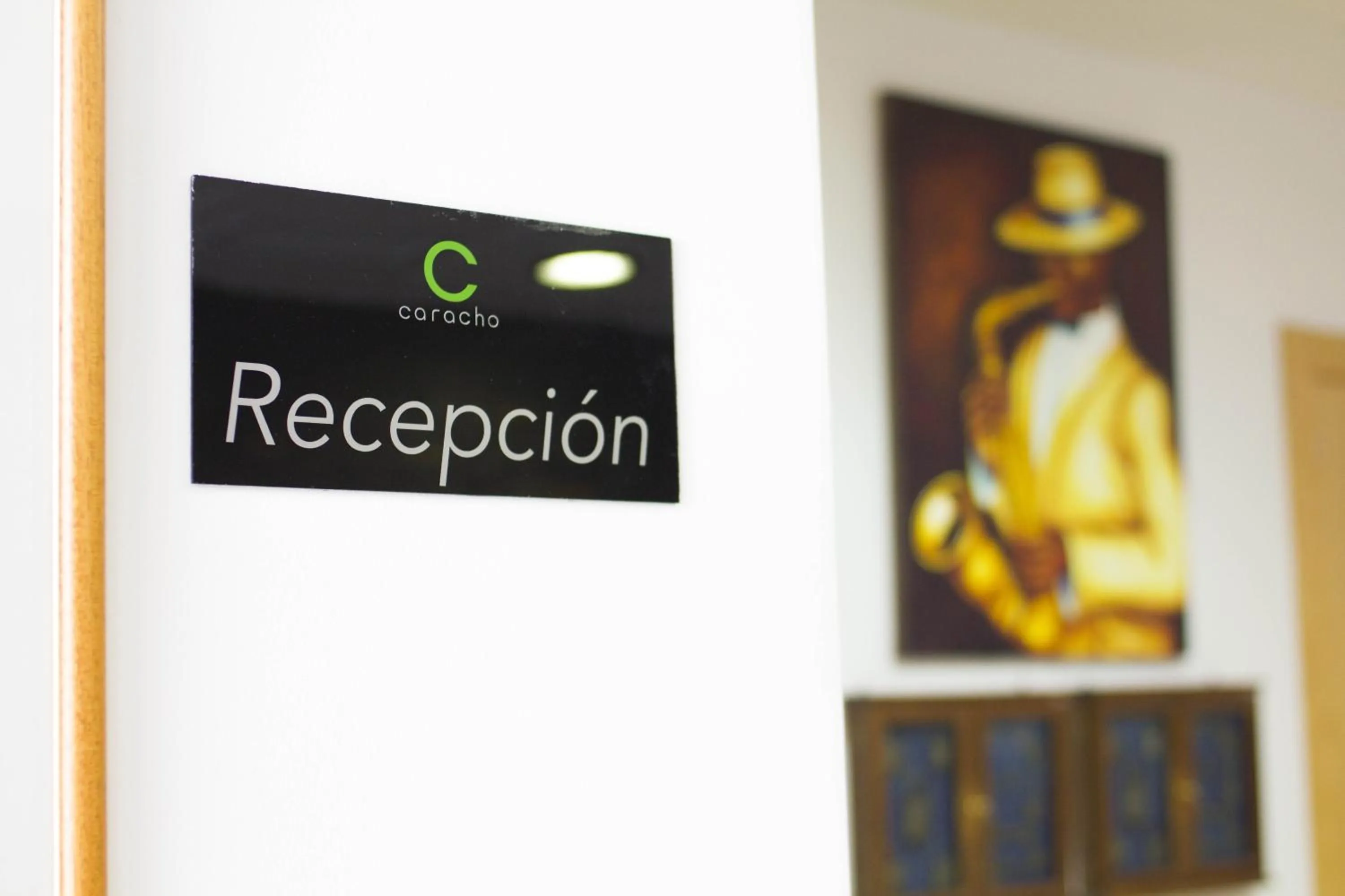 Lobby or reception in Hotel Restaurante Caracho