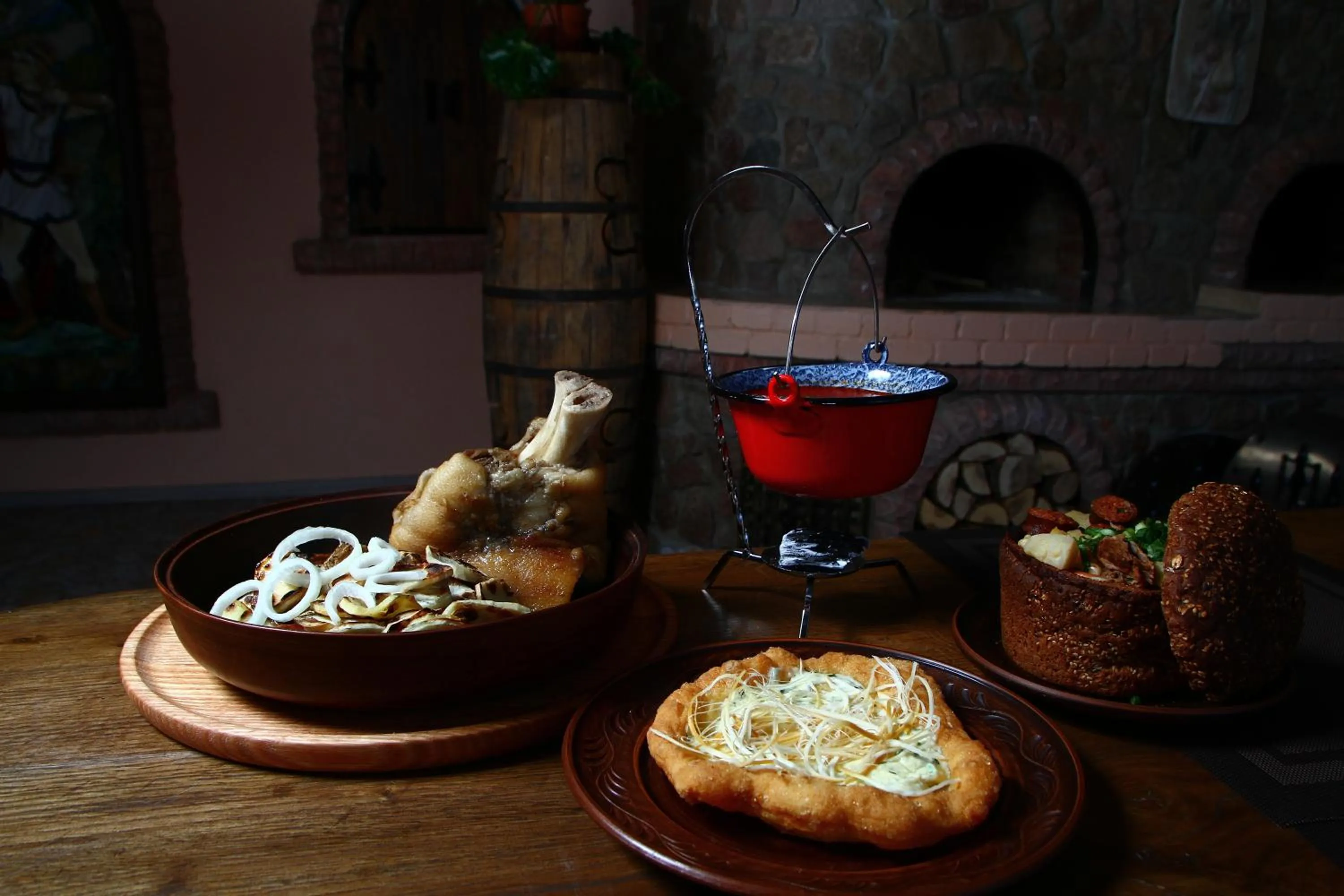 Food close-up in Seven Stars