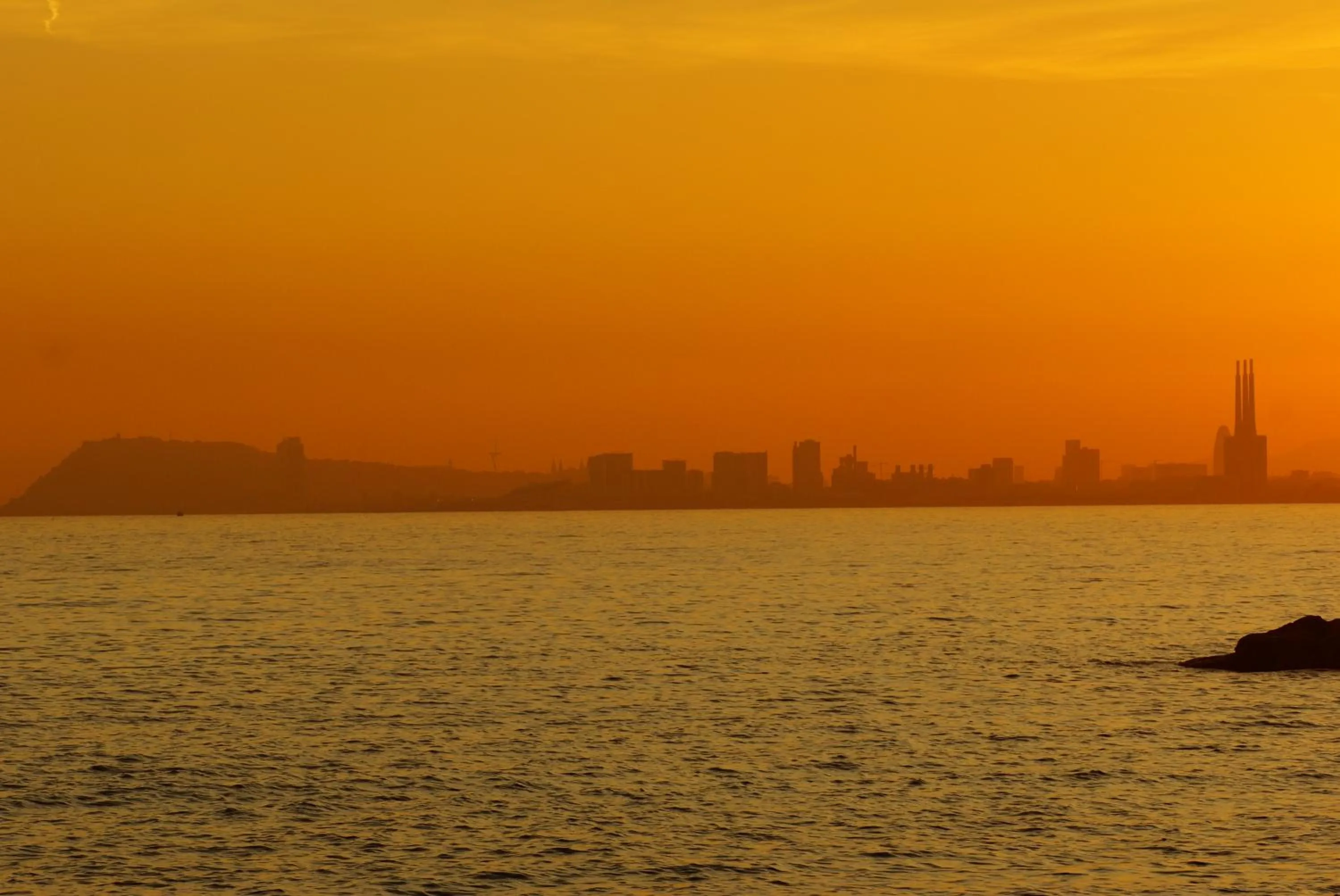 Natural landscape in Vila De Premiá