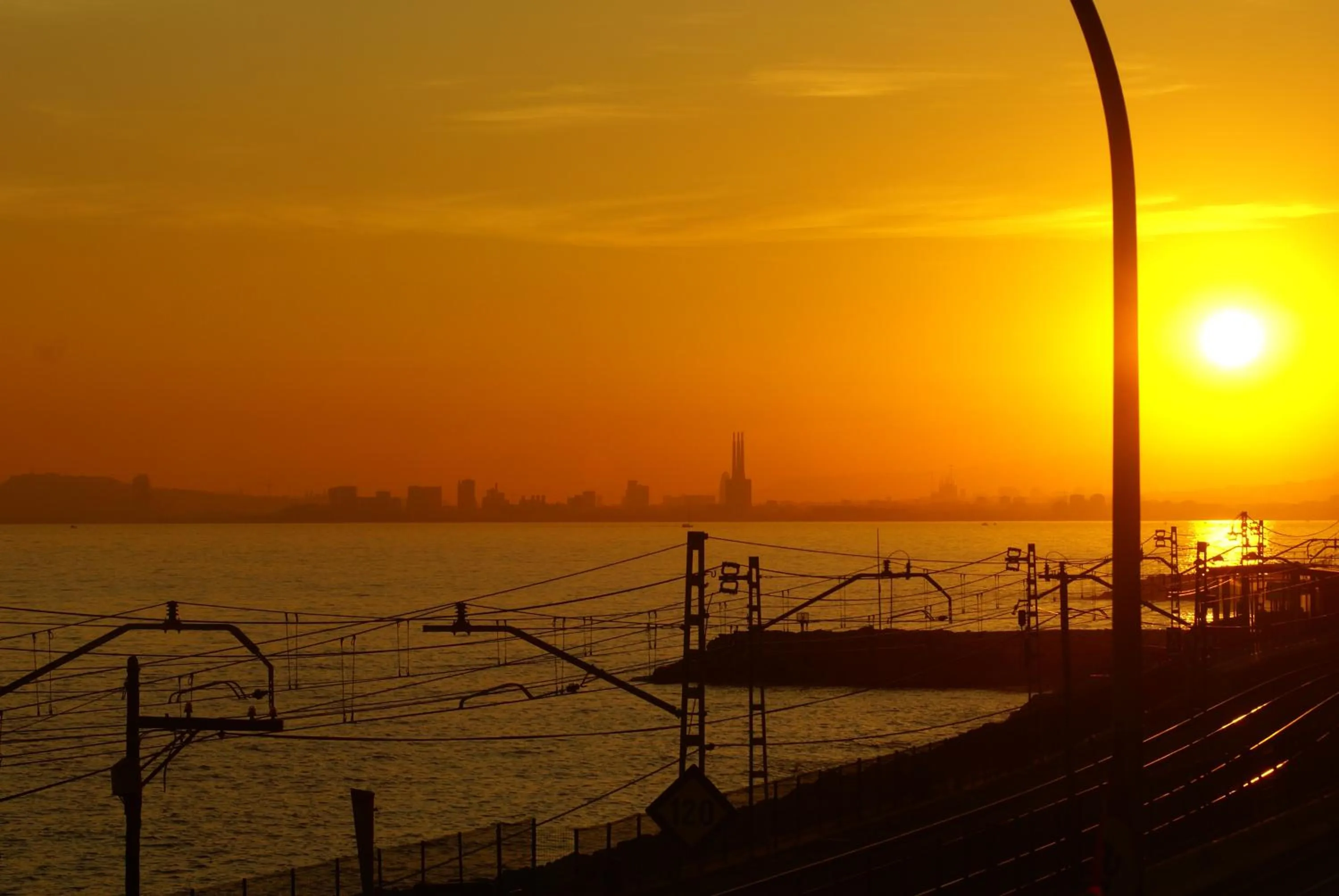 Sunset in Vila De Premiá