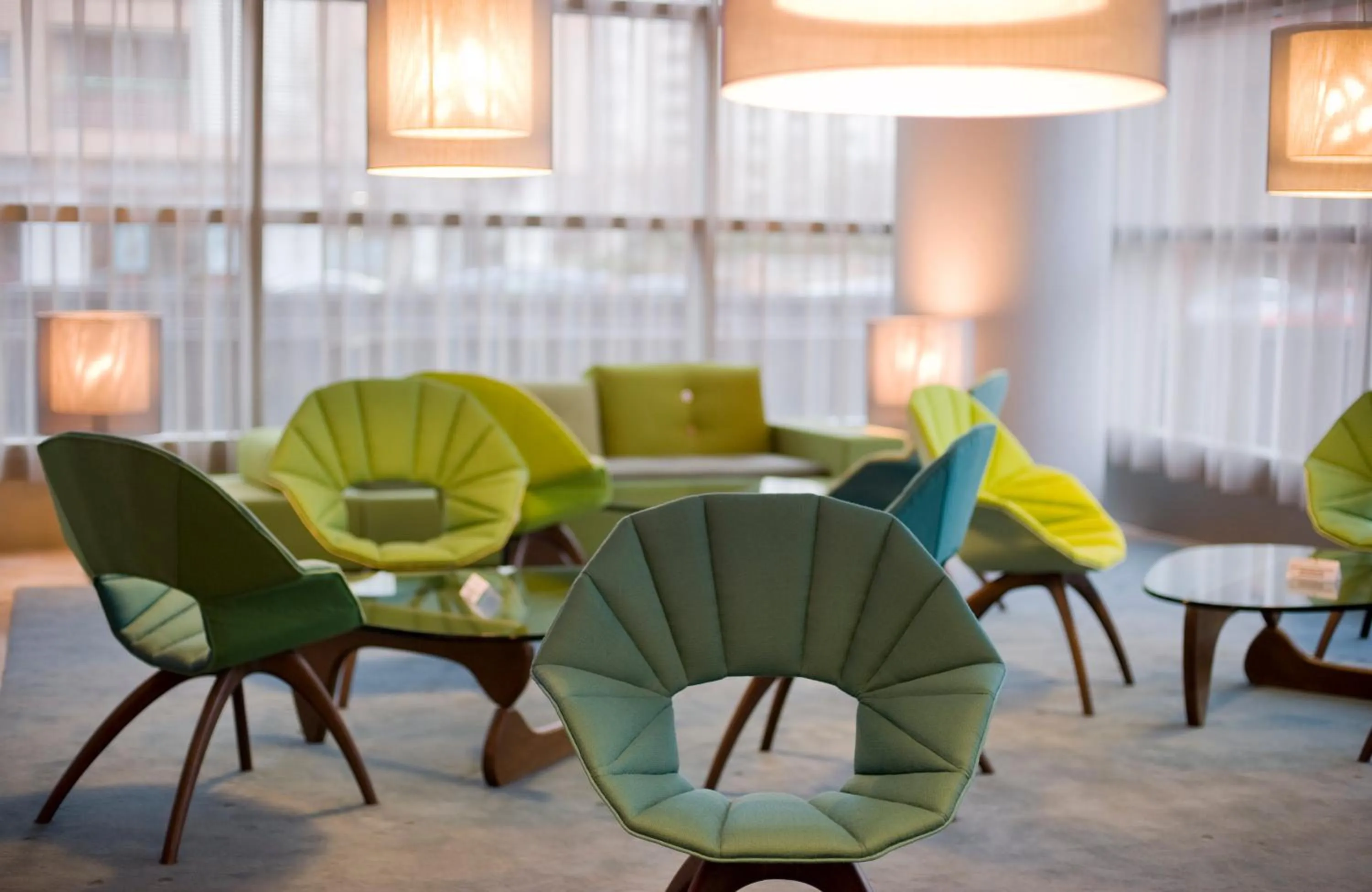 Communal lounge/ TV room in Hotel Reina Petronila