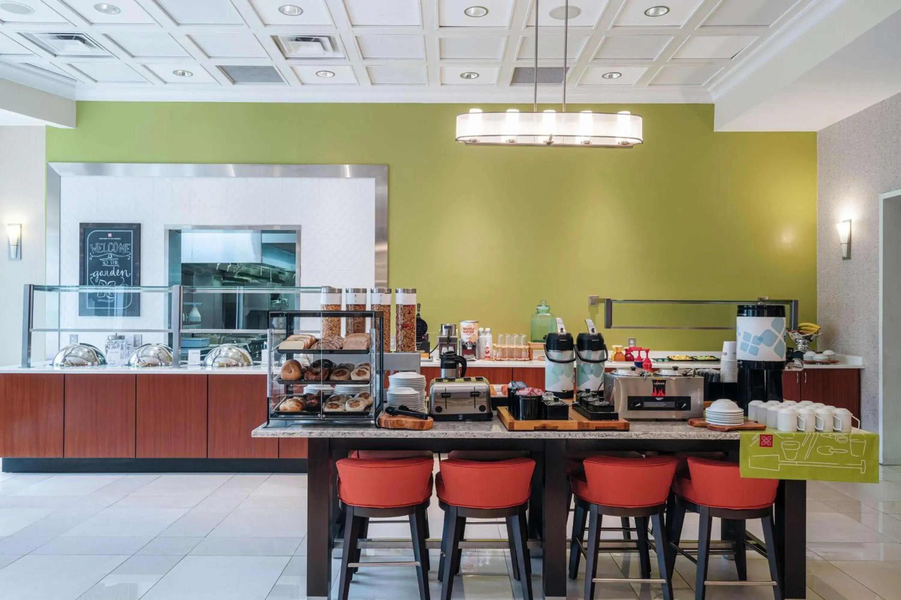 Breakfast in Hilton Garden Inn Dalton Breakfast in Hilton Garden Inn Dalton