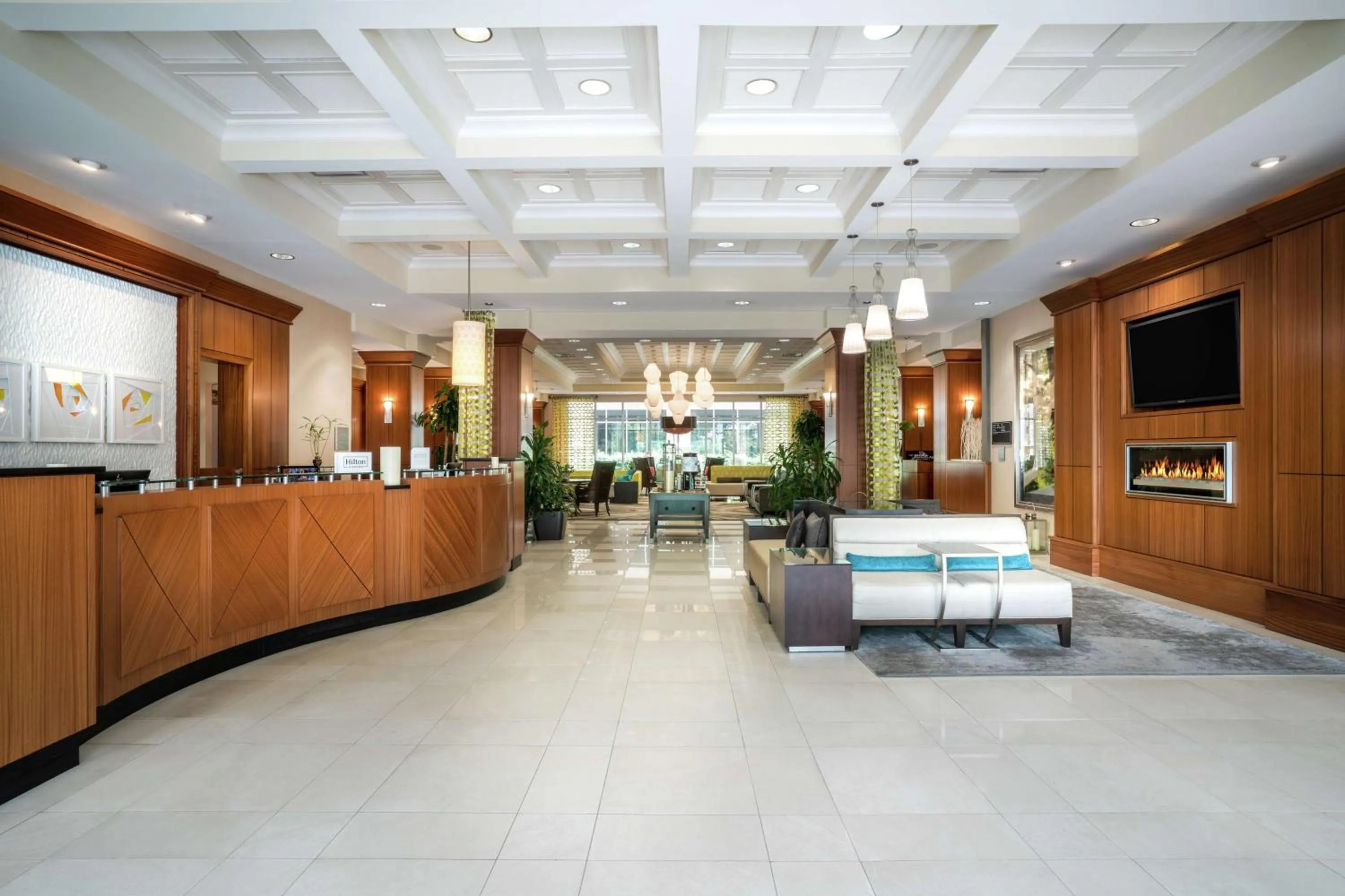 Lobby or reception in Hilton Garden Inn Dalton