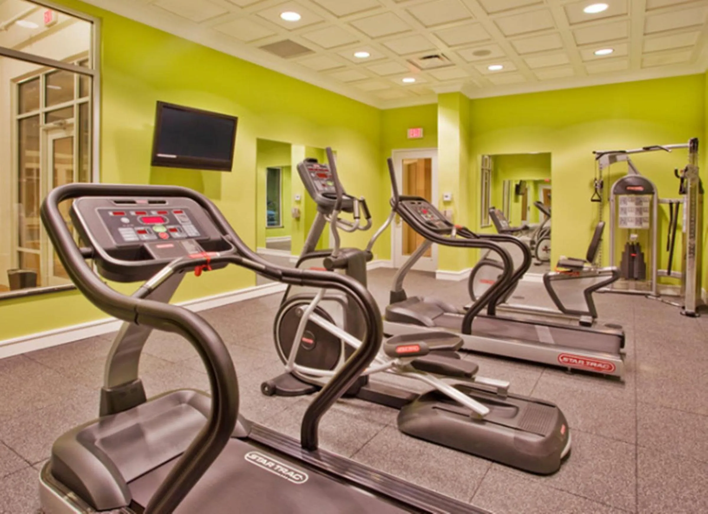 Fitness centre/facilities in Hilton Garden Inn Dalton