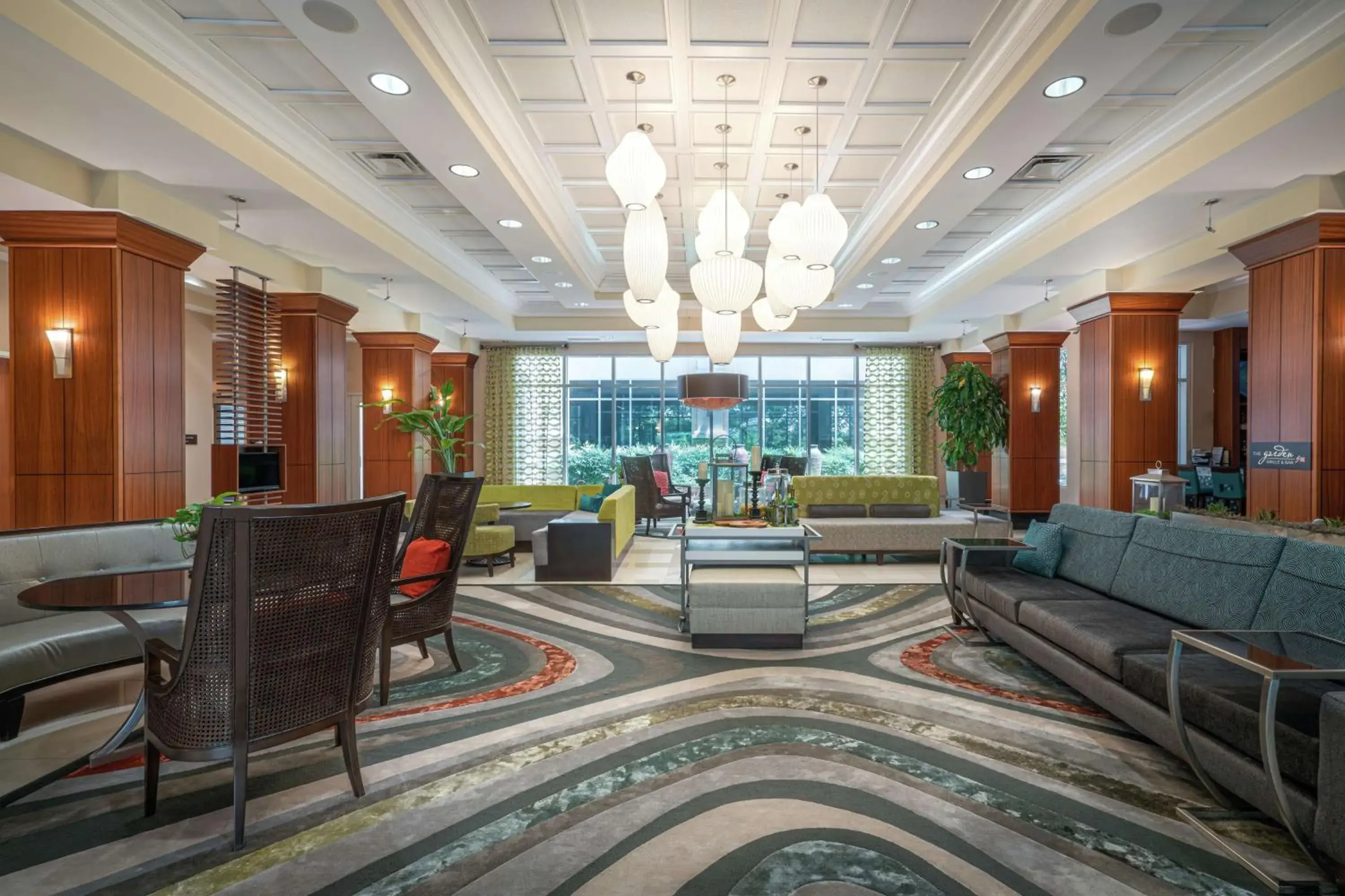Lobby or reception in Hilton Garden Inn Dalton Lobby or reception in Hilton Garden Inn Dalton