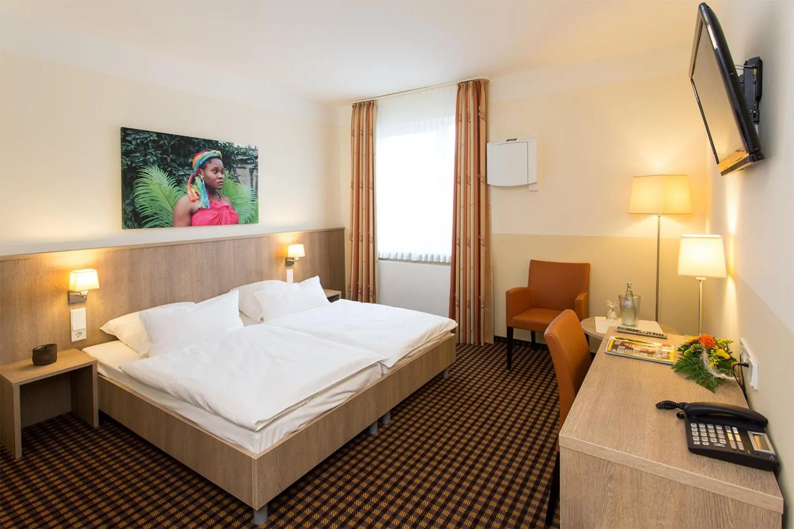 Photo of the whole room, Bed in Saterländer Hof bei Nico