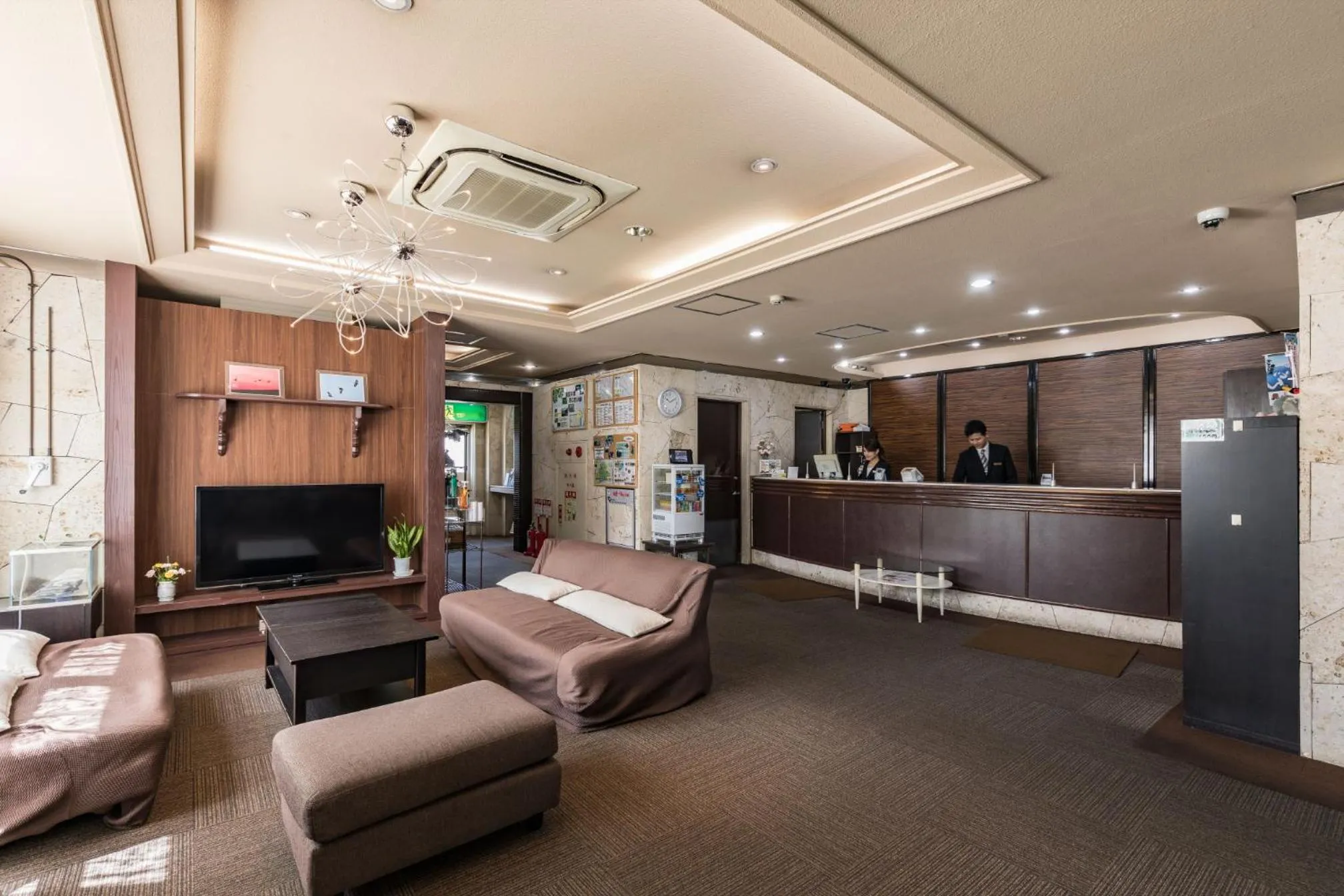 Communal lounge/ TV room in KOKO STAY Izumi - formerly Hotel Wing International Izumi
