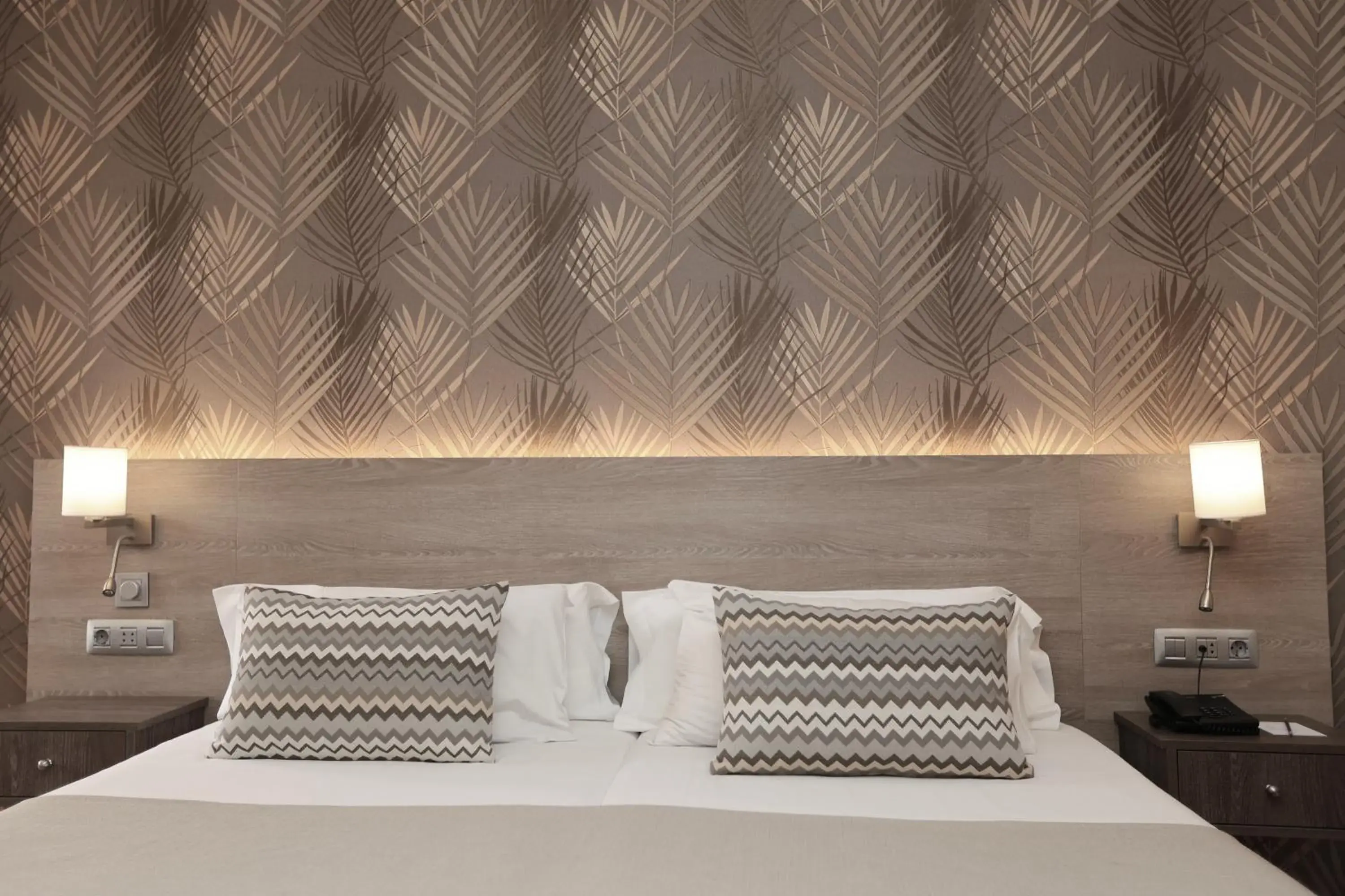 Bed in Hotel Puerto Palace Bed in Hotel Puerto Palace