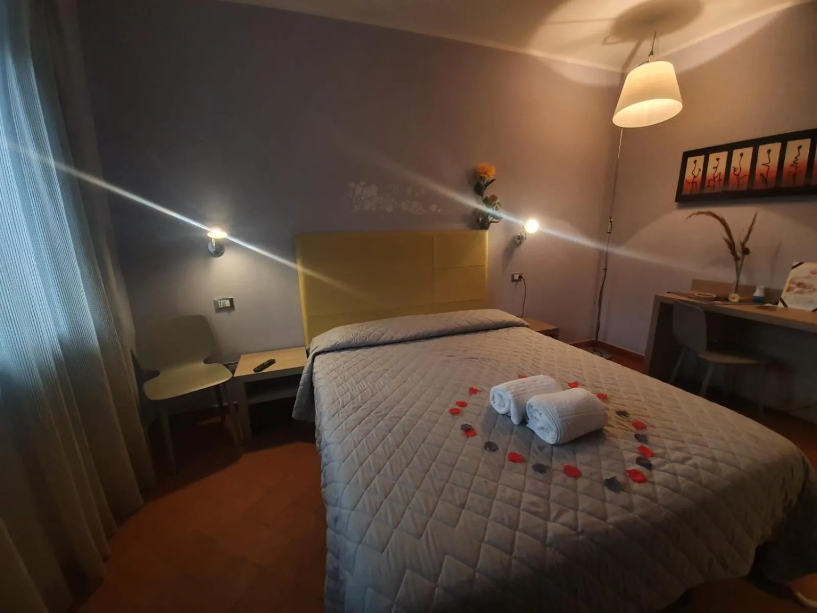 Bed in Resort San Nicola - Restaurant and Wellness Fitness