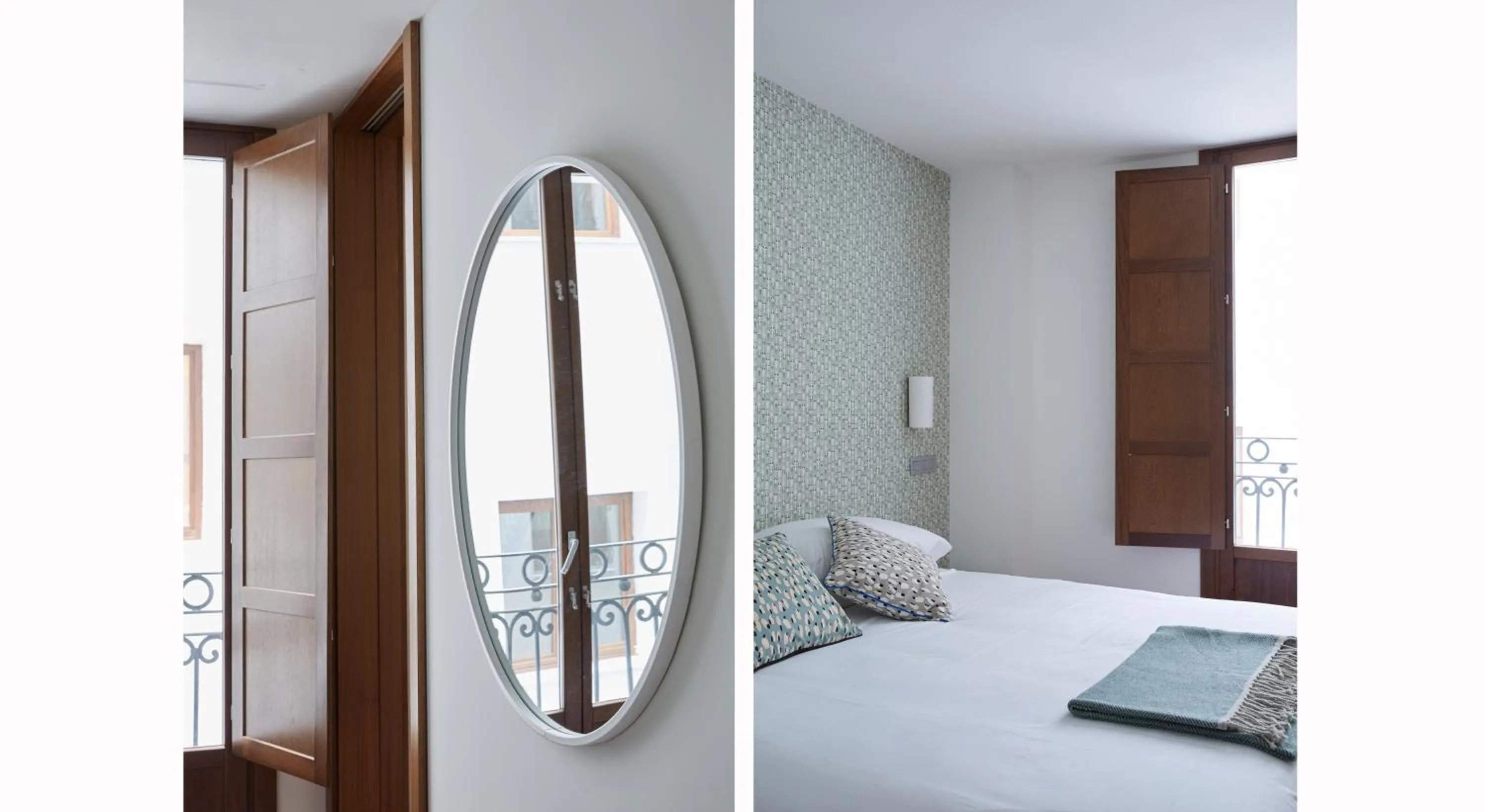 Bedroom, Bed in 60 Balconies Design