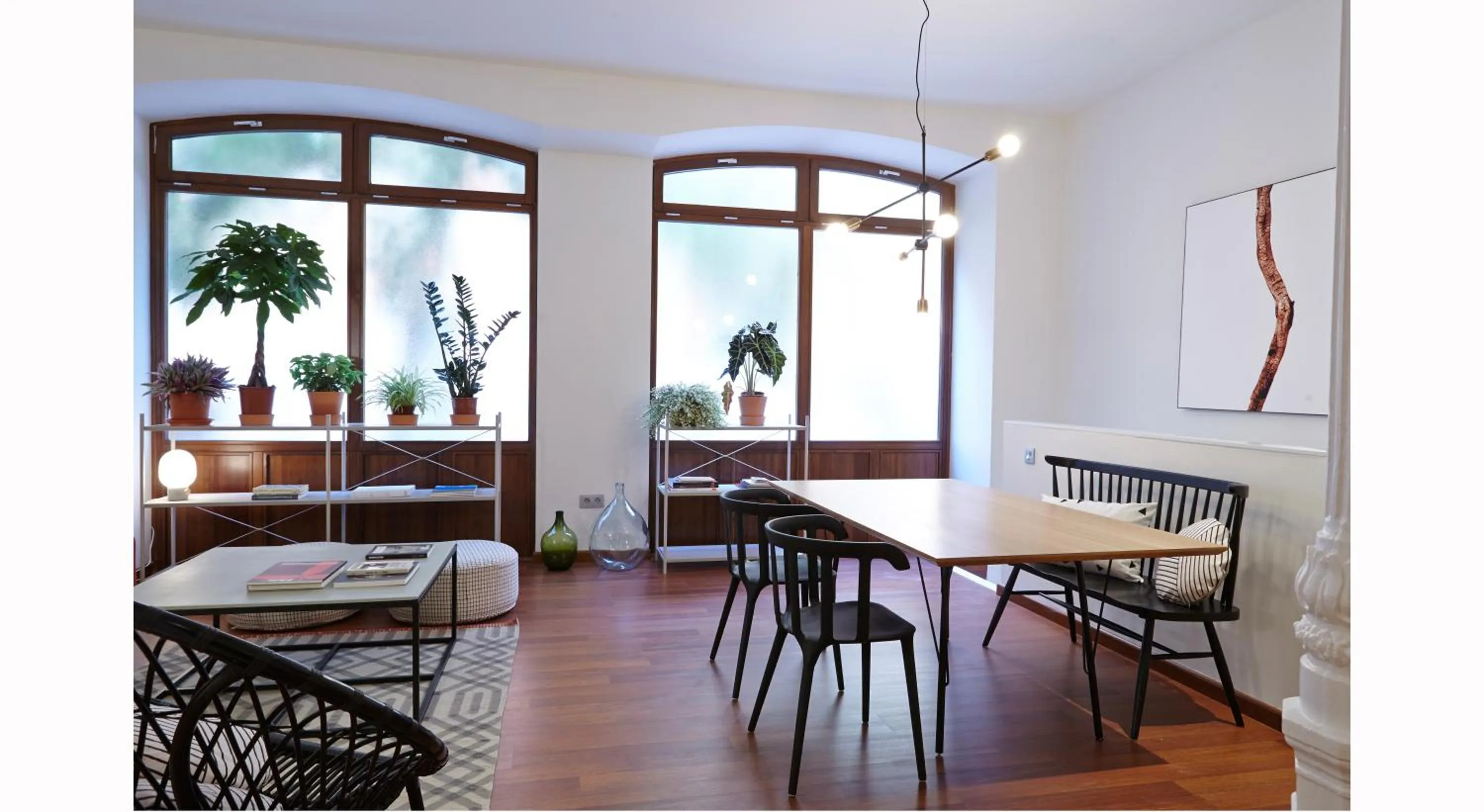 Dining area in 60 Balconies Design