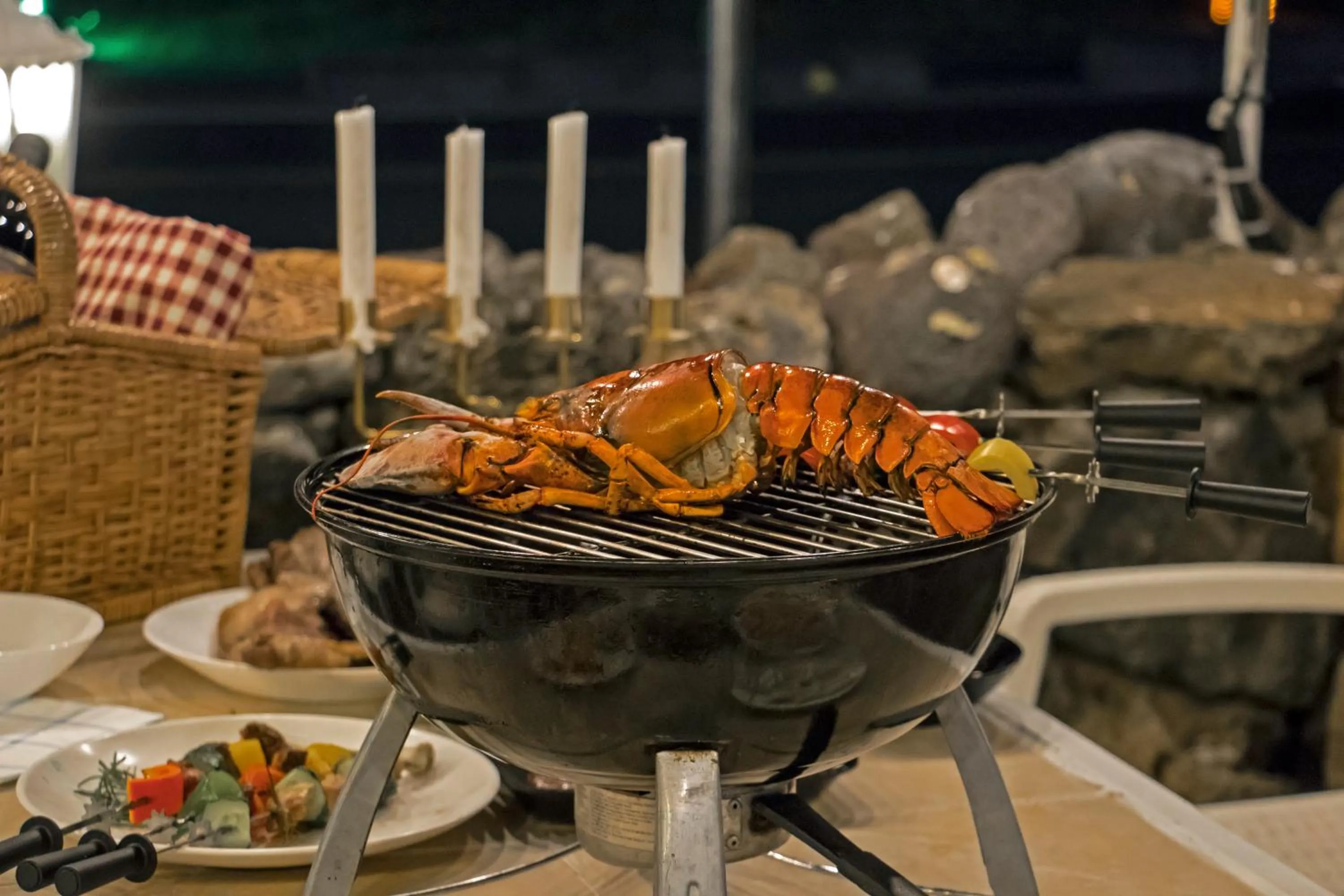 BBQ facilities in Sun and Moon Resort