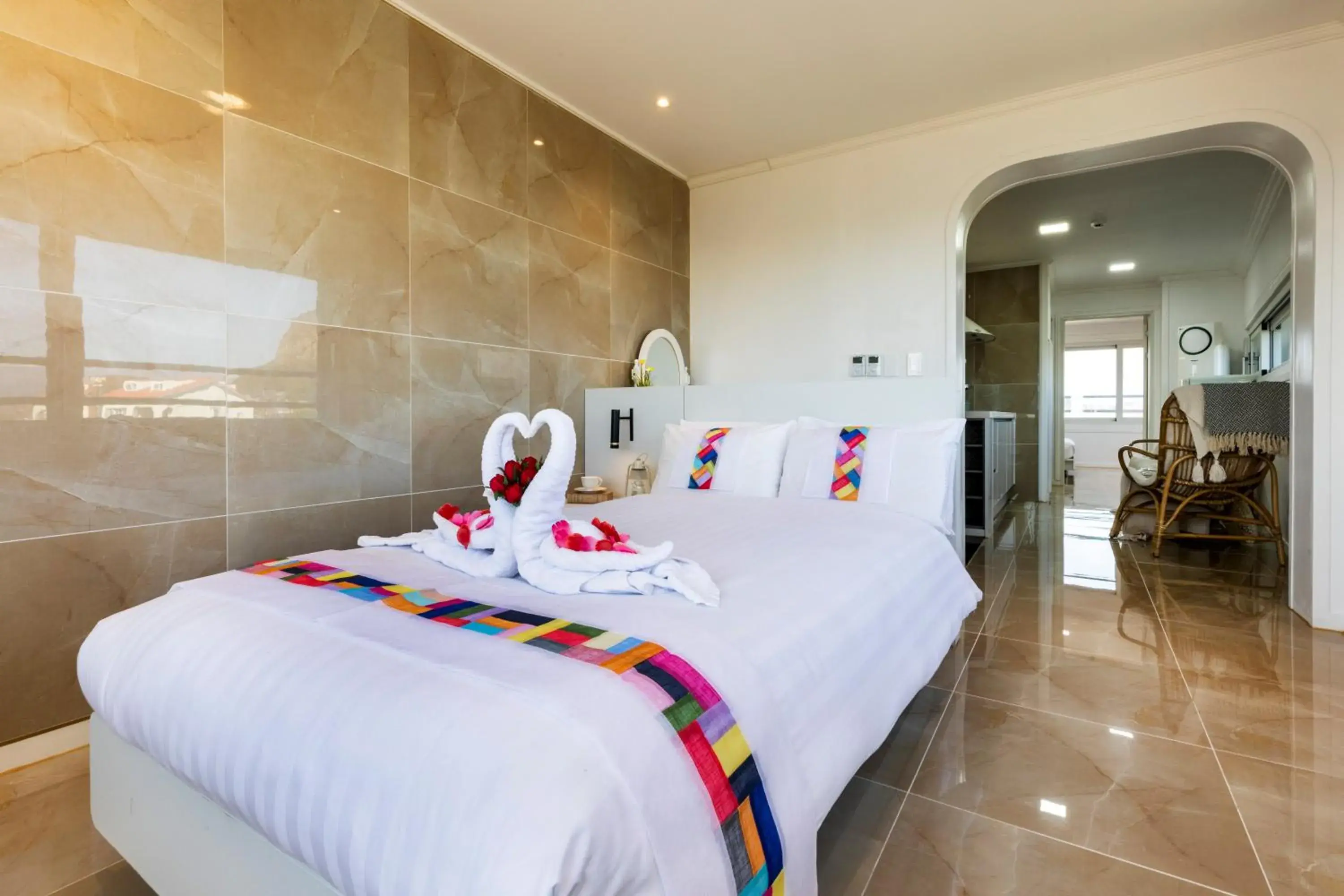 Bedroom, Bed in Sun and Moon Resort Bedroom, Bed in Sun and Moon Resort