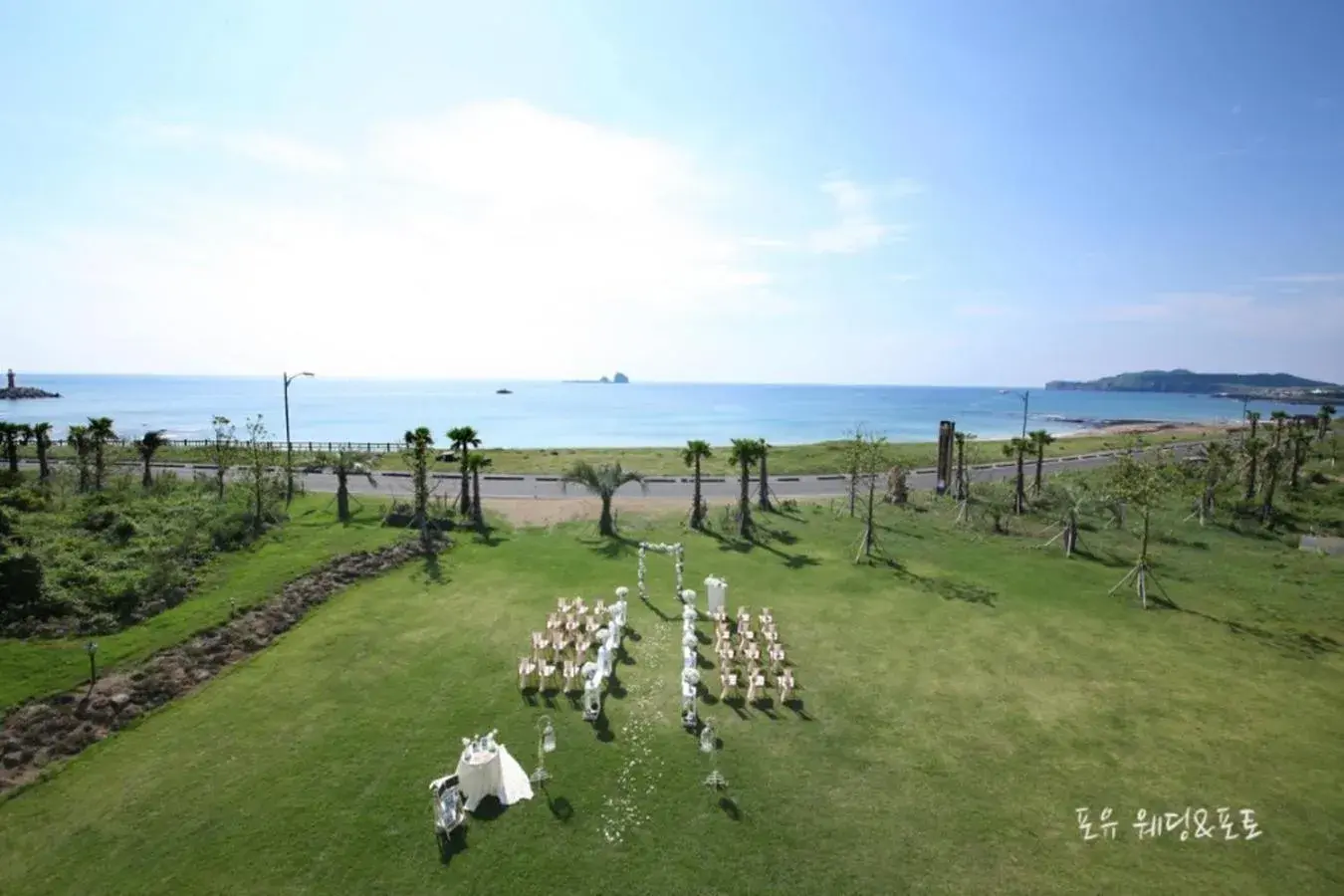 Bird's eye view in Sun and Moon Resort Bird's eye view in Sun and Moon Resort