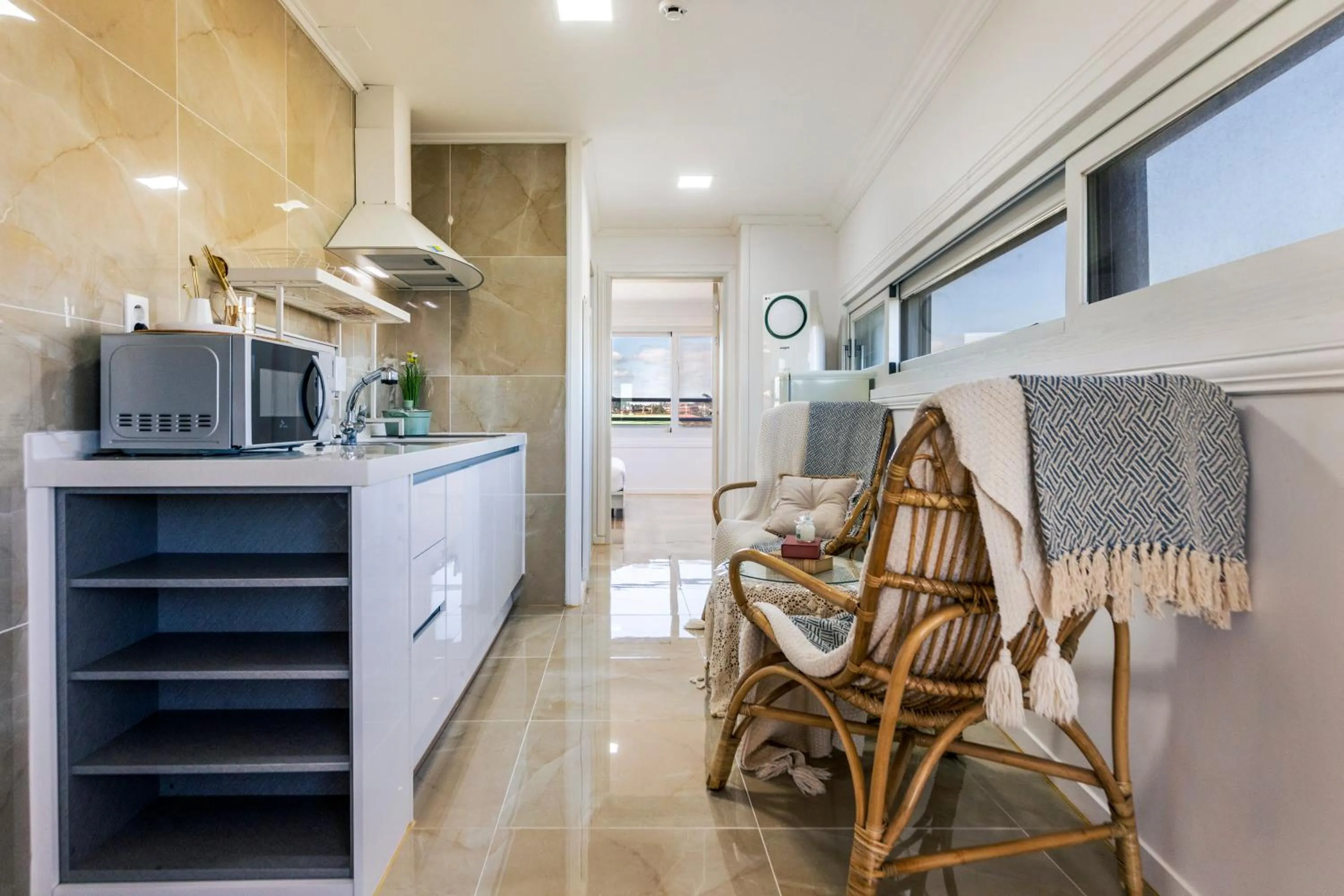 Living room in Sun and Moon Resort