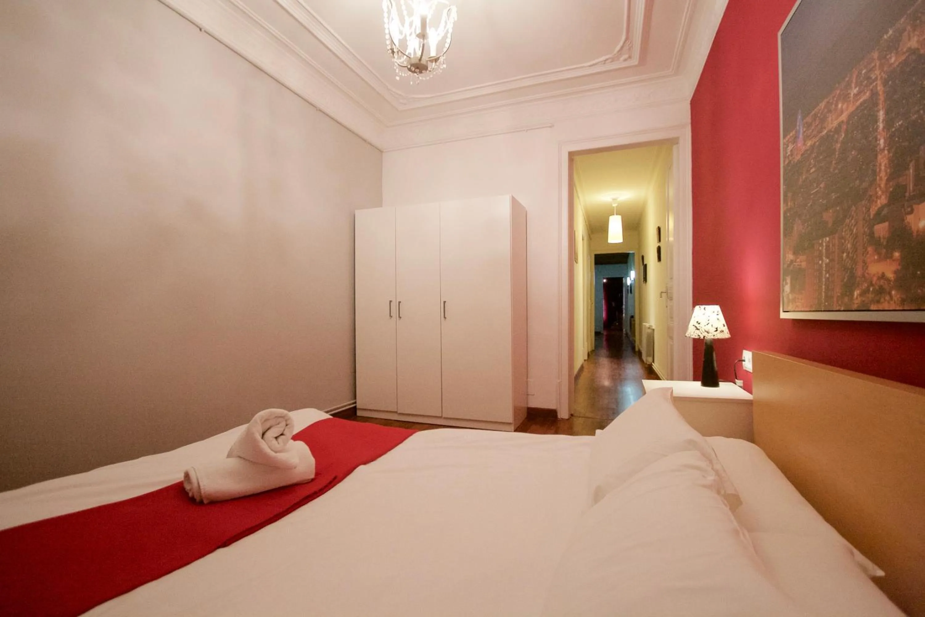 Bedroom, Bed in Charm Rambla Catalunya