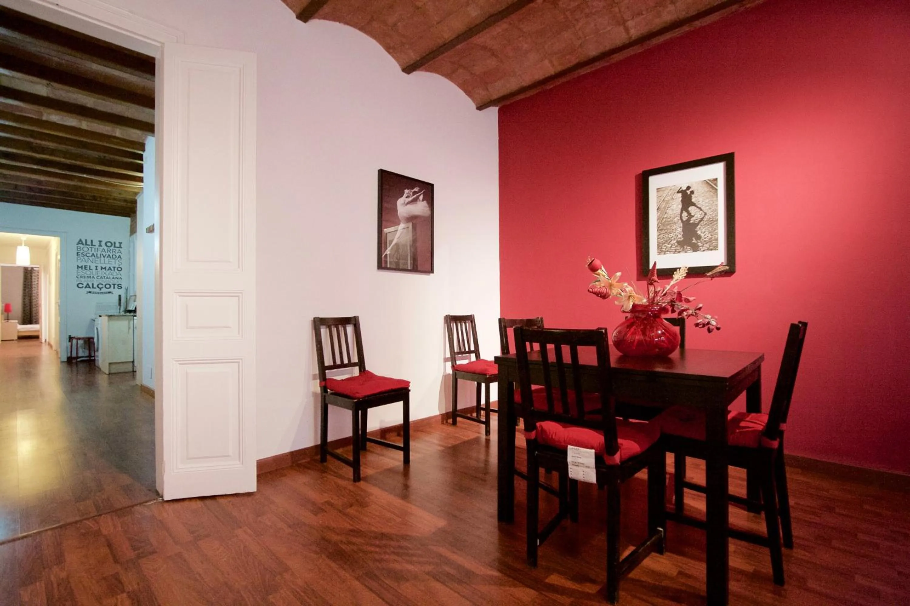 Living room in Charm Rambla Catalunya