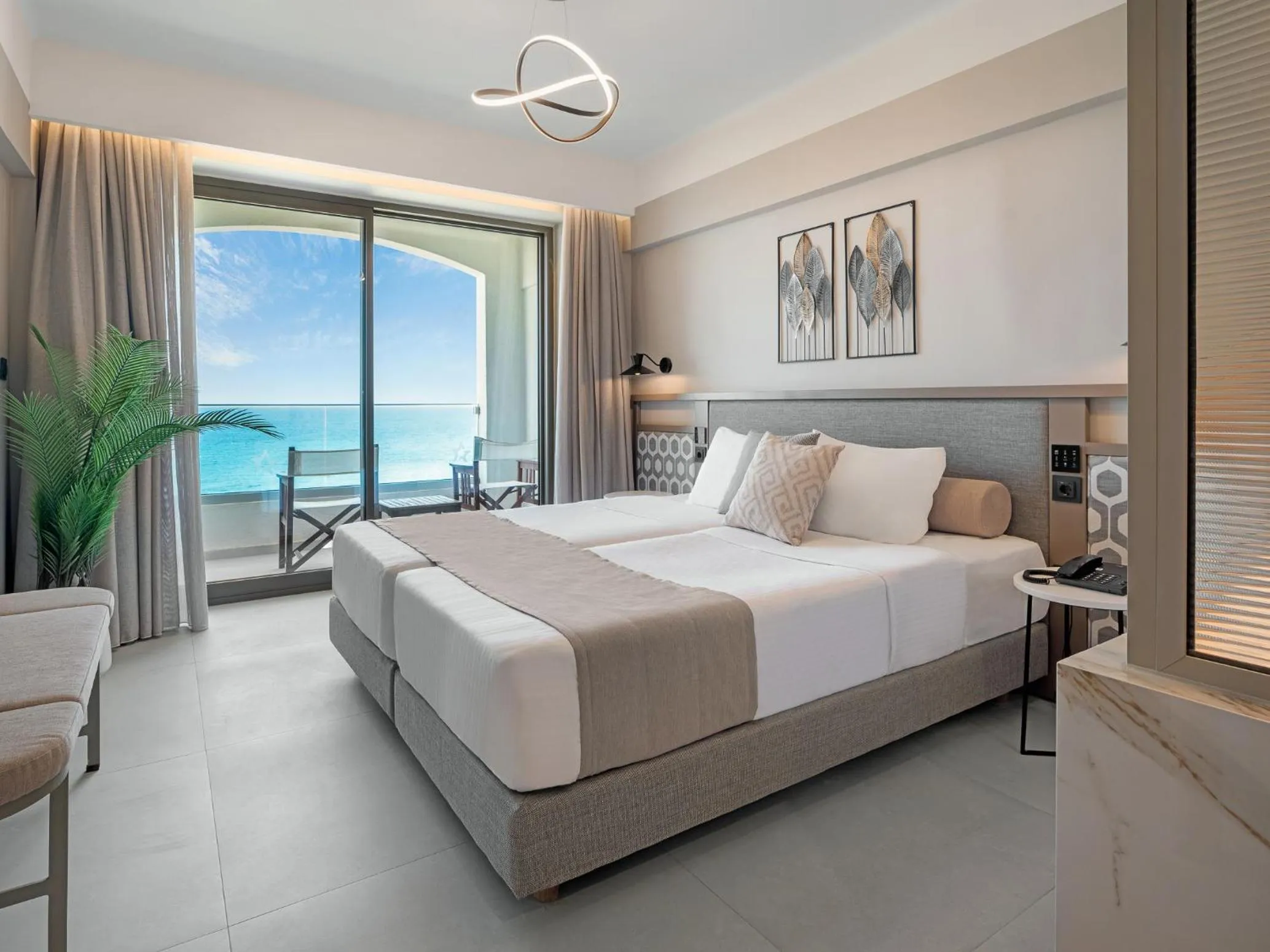 Bedroom, Bed in Creta Star Hotel - Adults Only