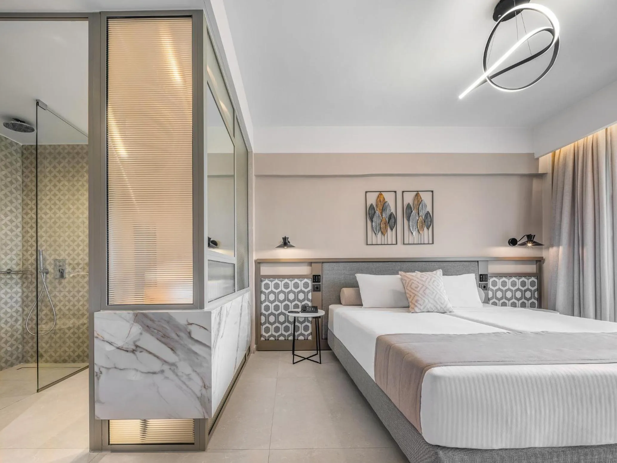Photo of the whole room, Bed in Creta Star Hotel - Adults Only
