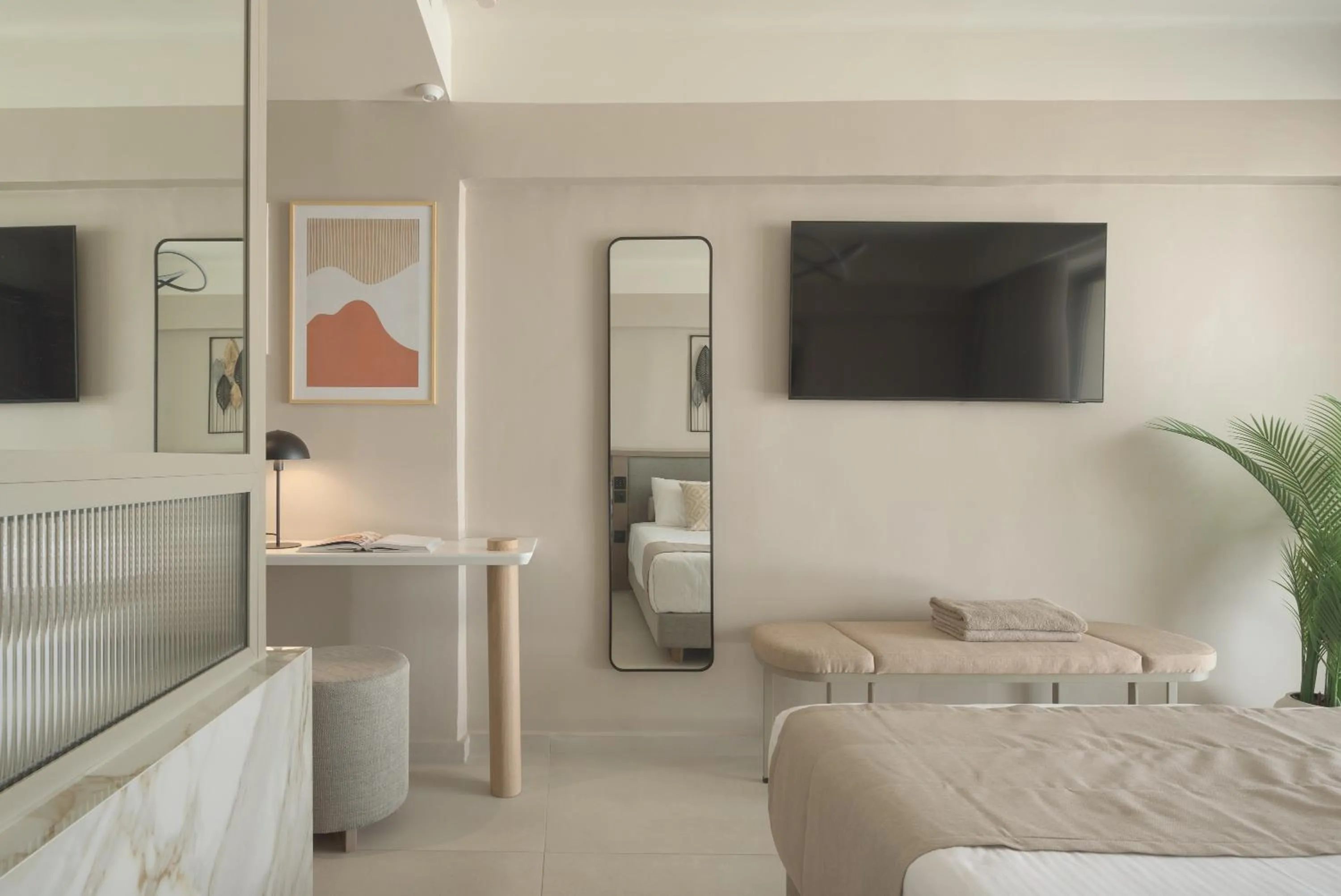 Bedroom, Bed in Creta Star Hotel - Adults Only