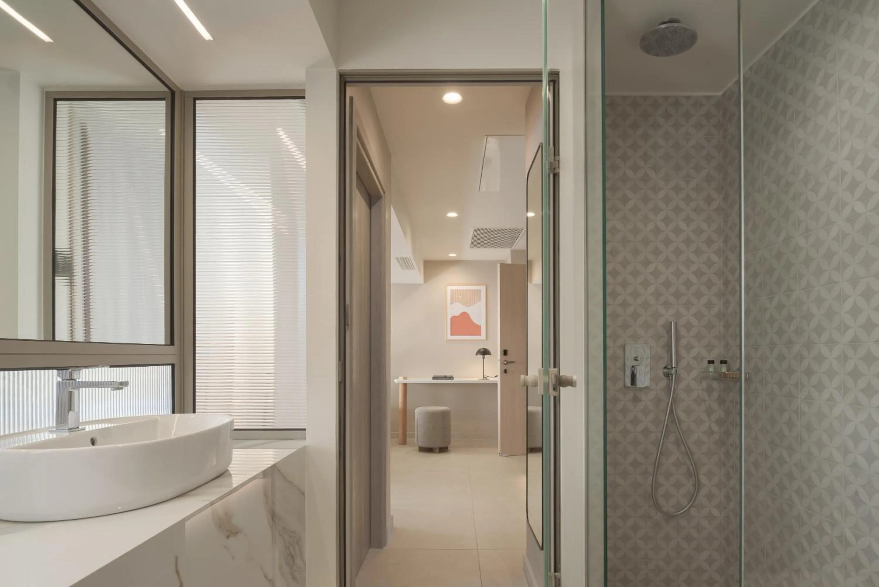 Shower in Creta Star Hotel - Adults Only