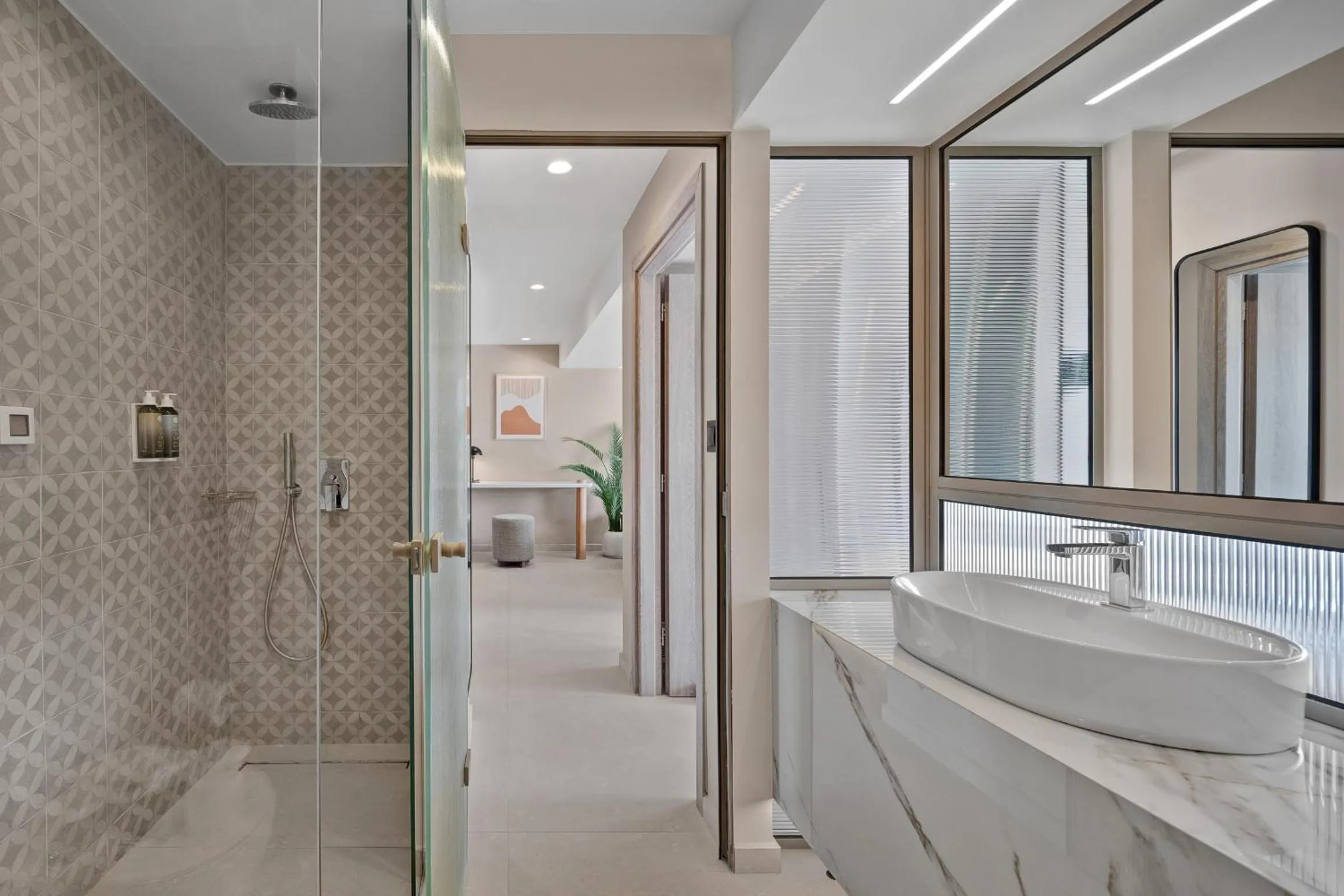 Shower in Creta Star Hotel - Adults Only