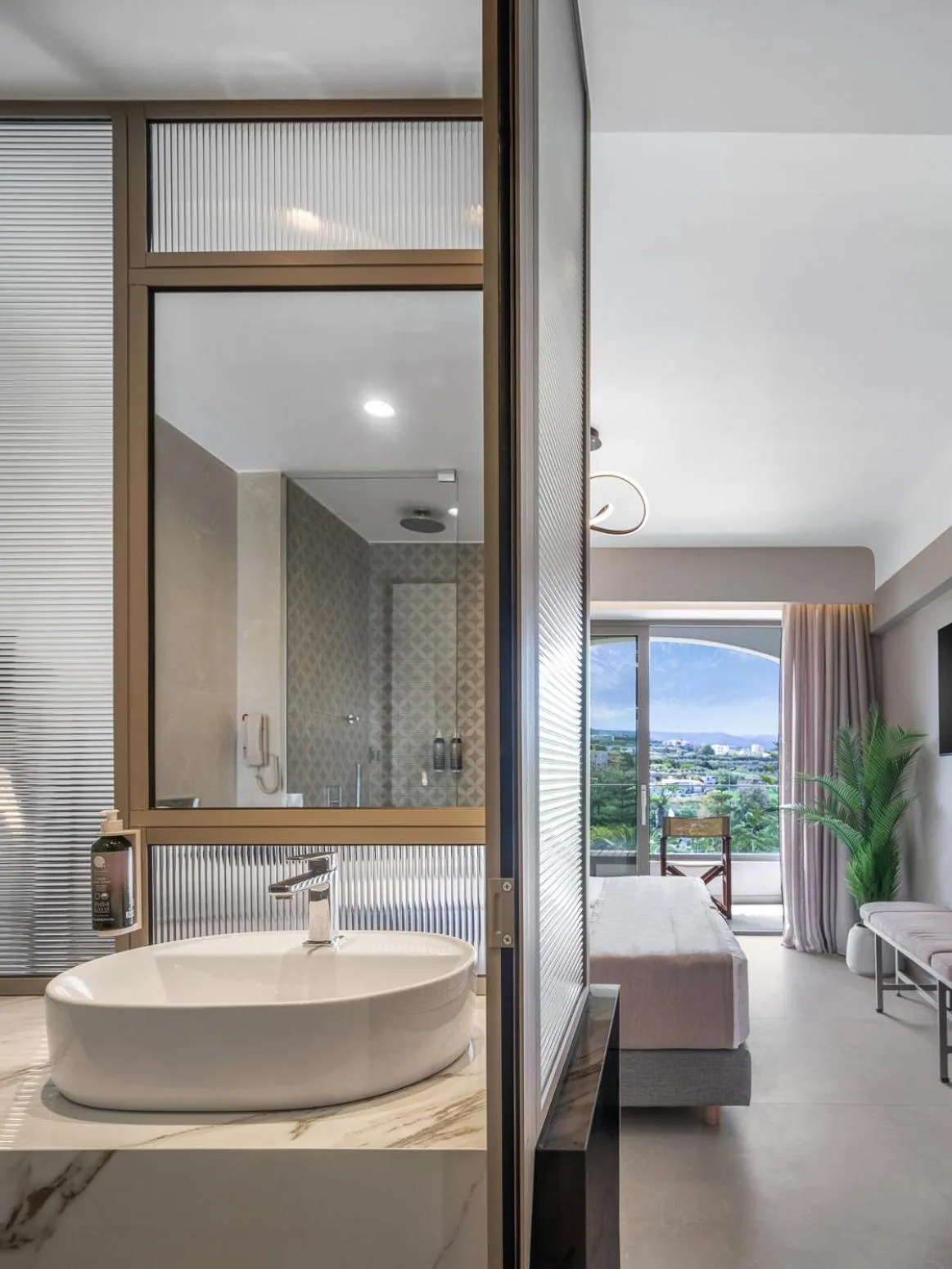 Bathroom in Creta Star Hotel - Adults Only