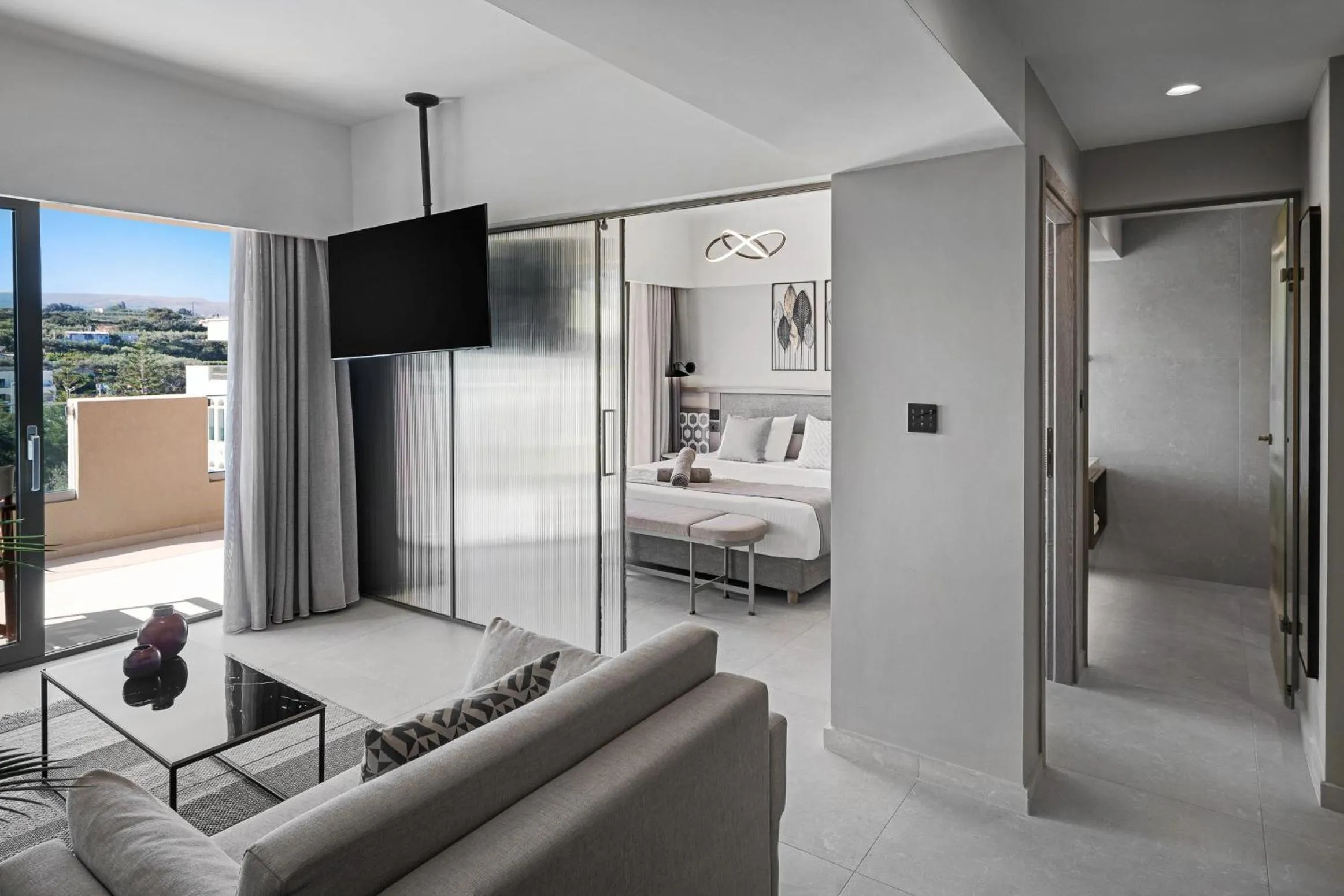 Photo of the whole room, Bed in Creta Star Hotel - Adults Only
