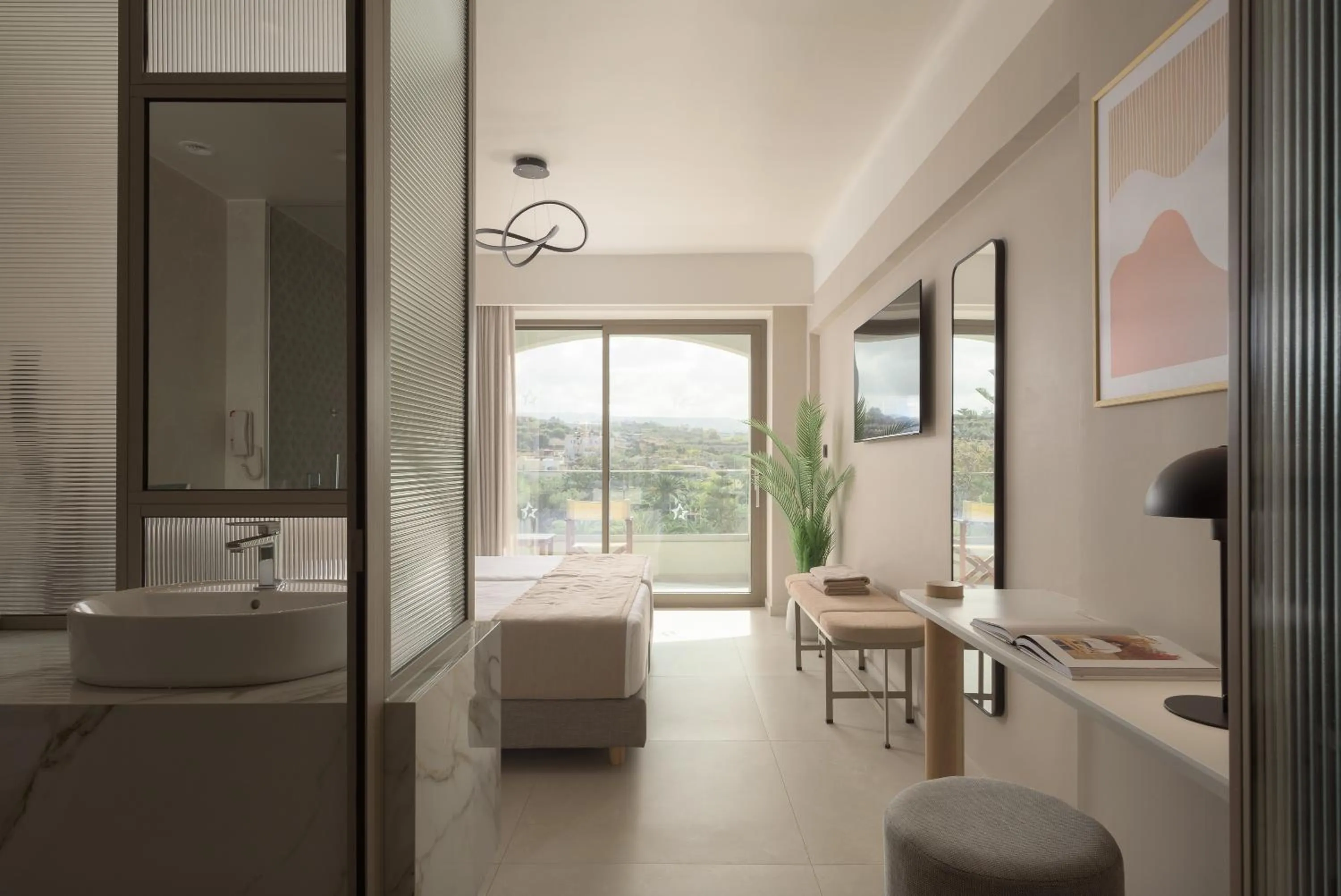 Bathroom in Creta Star Hotel - Adults Only